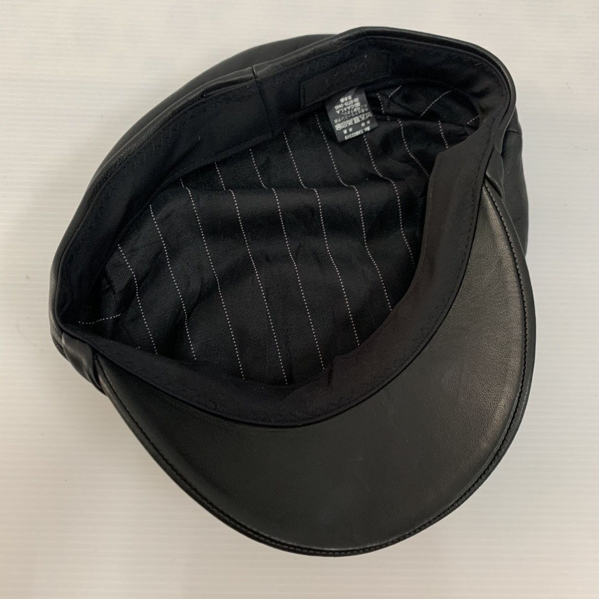 CA4LA CA4LA Leather Black Caps Size ONE SIZE - 6 Thumbnail