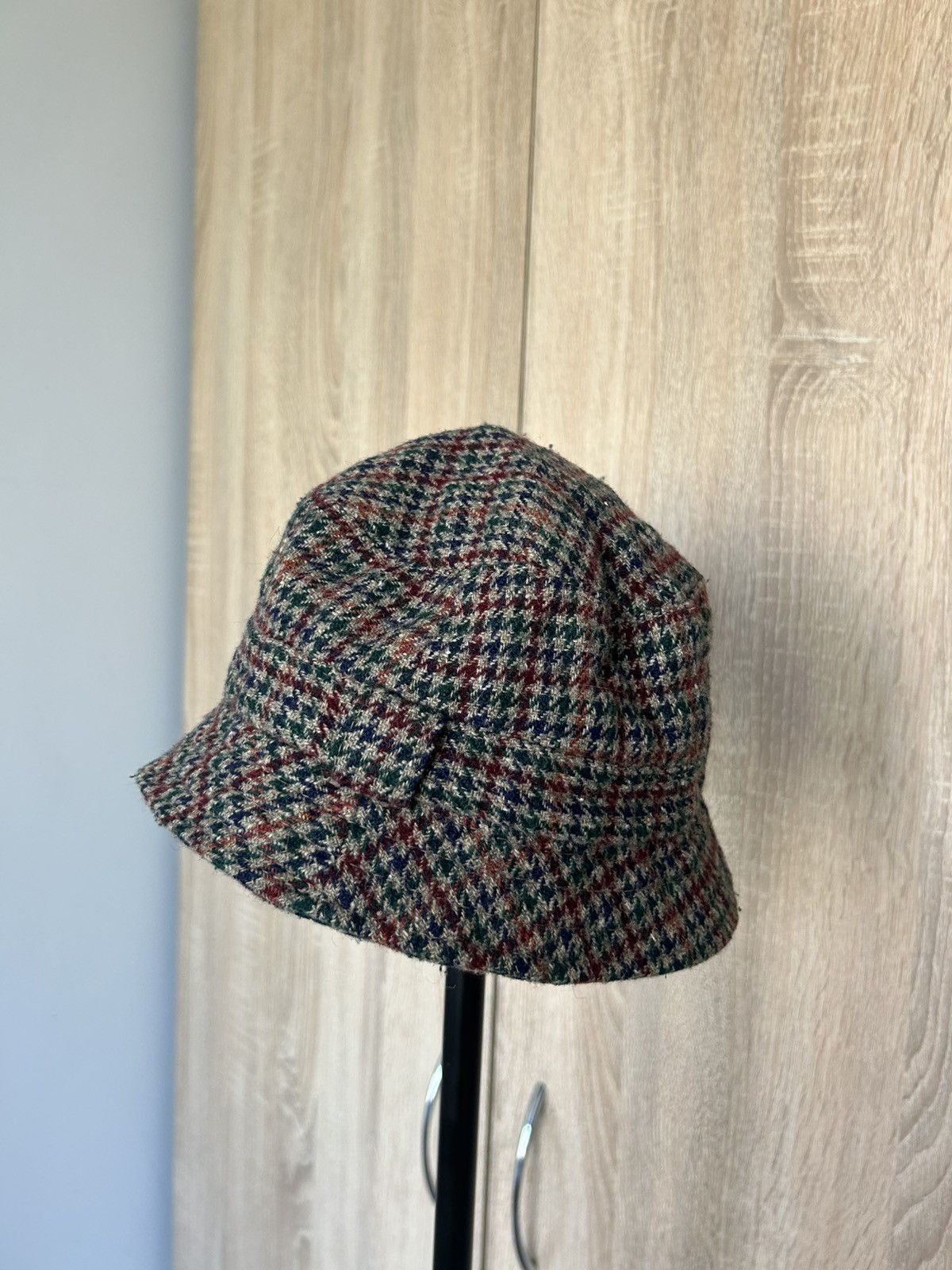 Barbour × Vintage Vintage Barbour hat Panama wool Size 28 - 11 Thumbnail