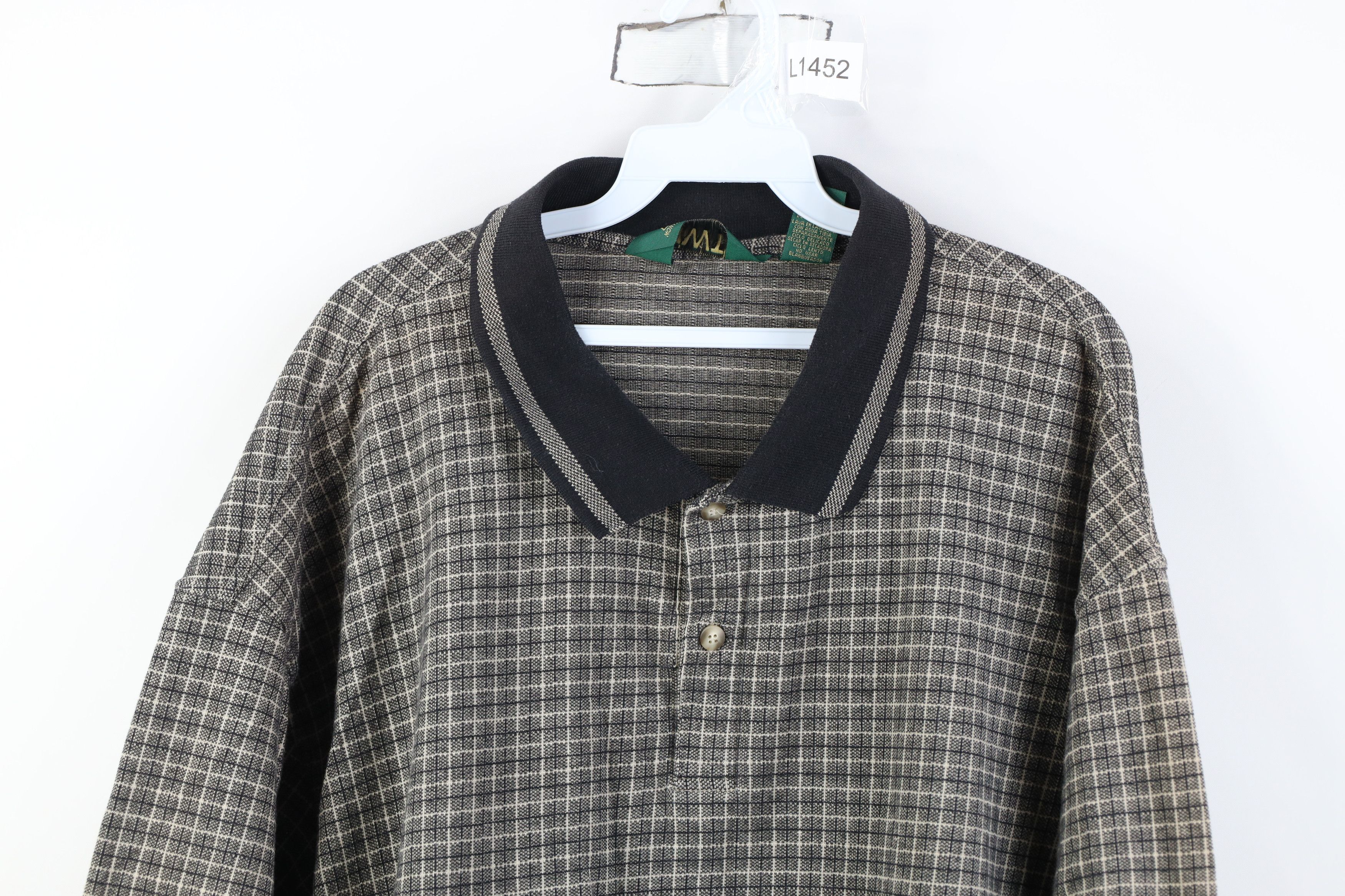 Vintage Vintage 90s Streetwear Short Sleeve Collared Golf Polo Shirt Size US XXL / EU 58 / 5 - 2 Thumbnail