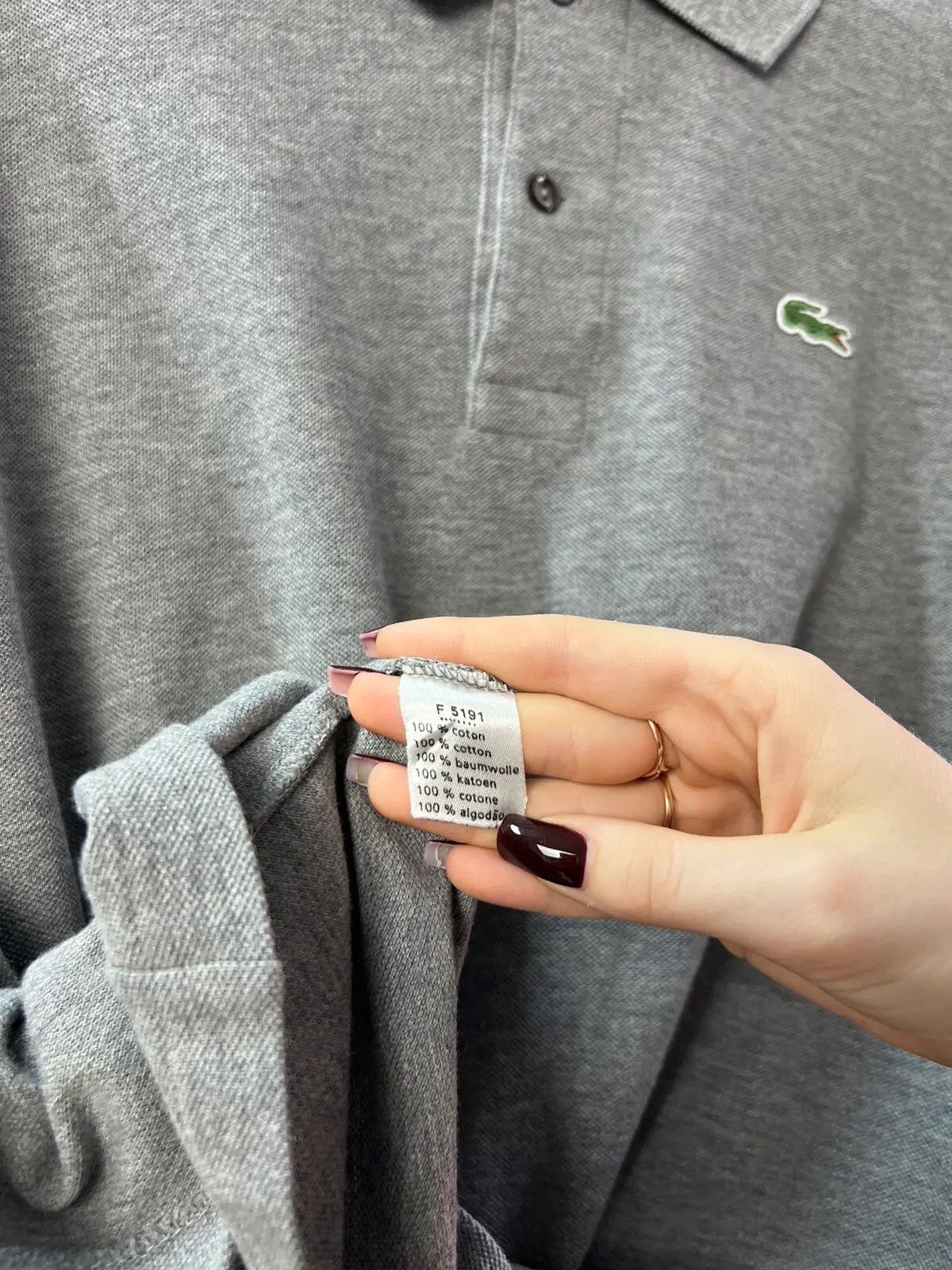 Designer Vintage Lacoste Polo Long Sleeve Y2K other polo Size US M / EU 48-50 / 2 - 6 Thumbnail