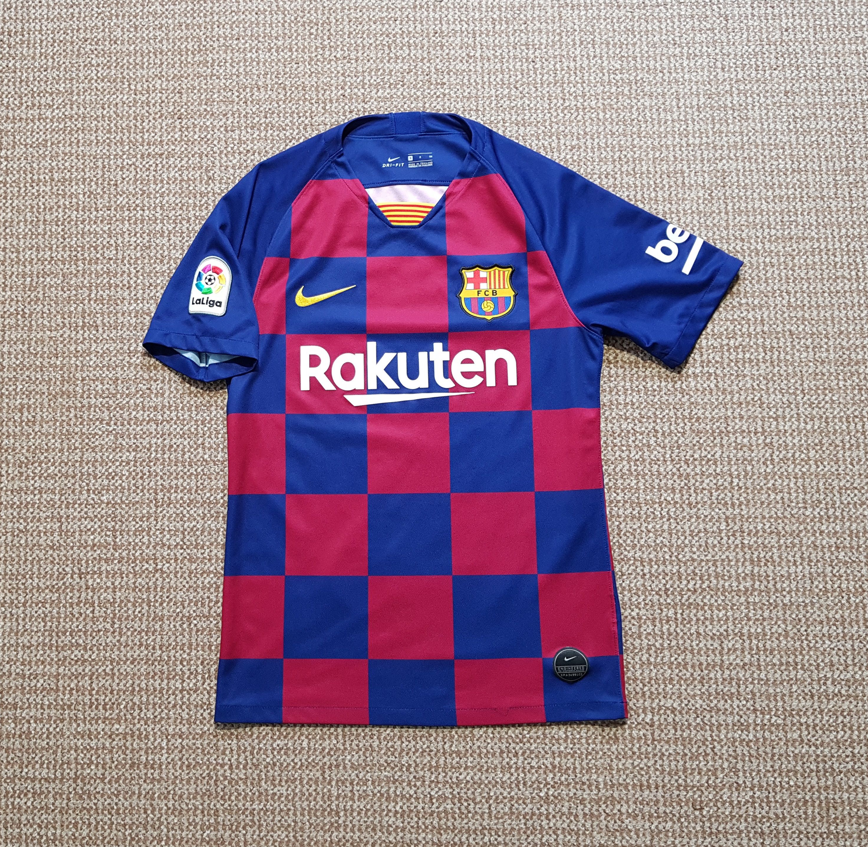 Nike Nike FC Barcelona 2019-20 Home Soccer Football Jersey sz S Size US S / EU 44-46 / 1 - 2 Thumbnail