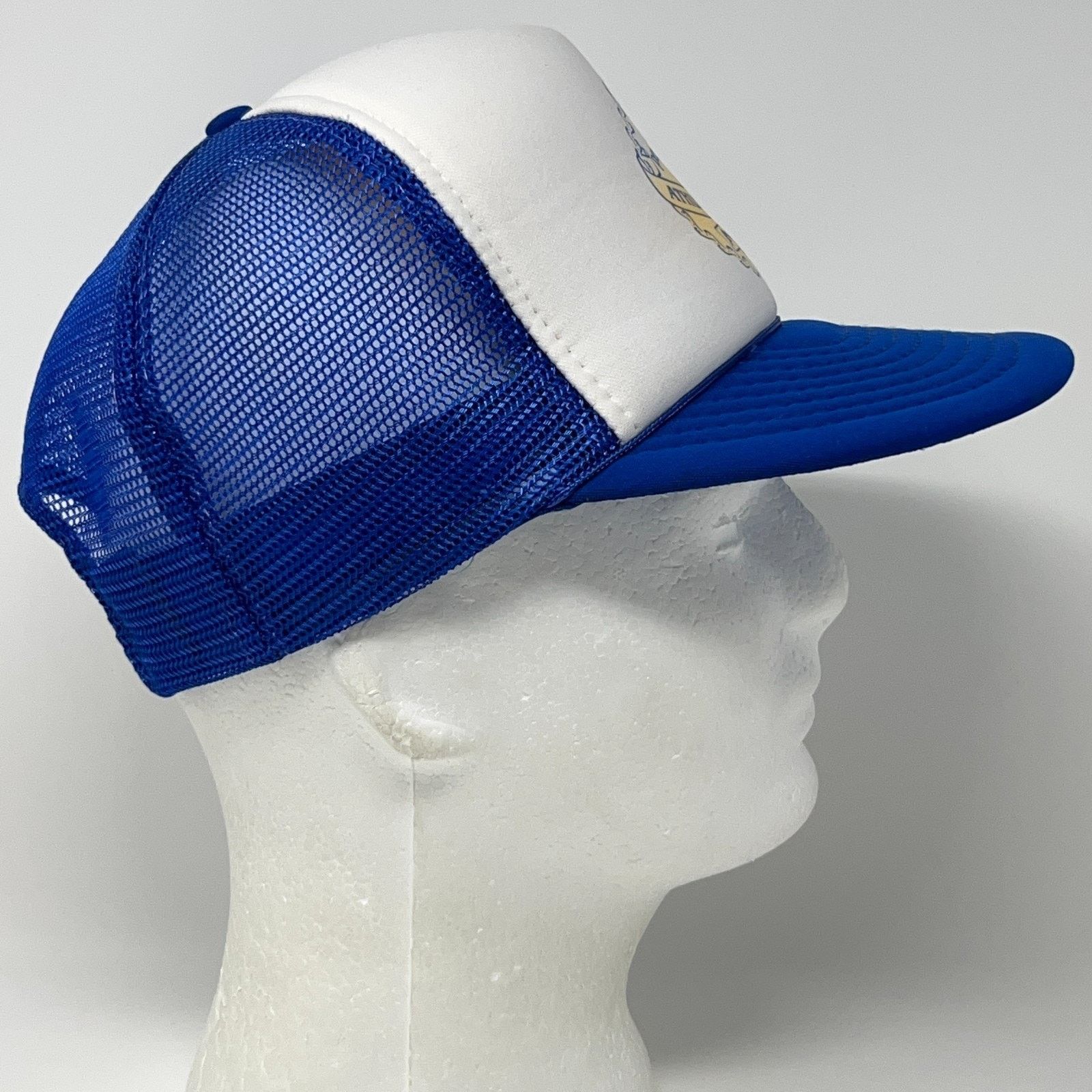 Vintage Vintage Petaluma Athletic Club Trucker Hat Baseball Cap Blue Size ONE SIZE - 7 Thumbnail