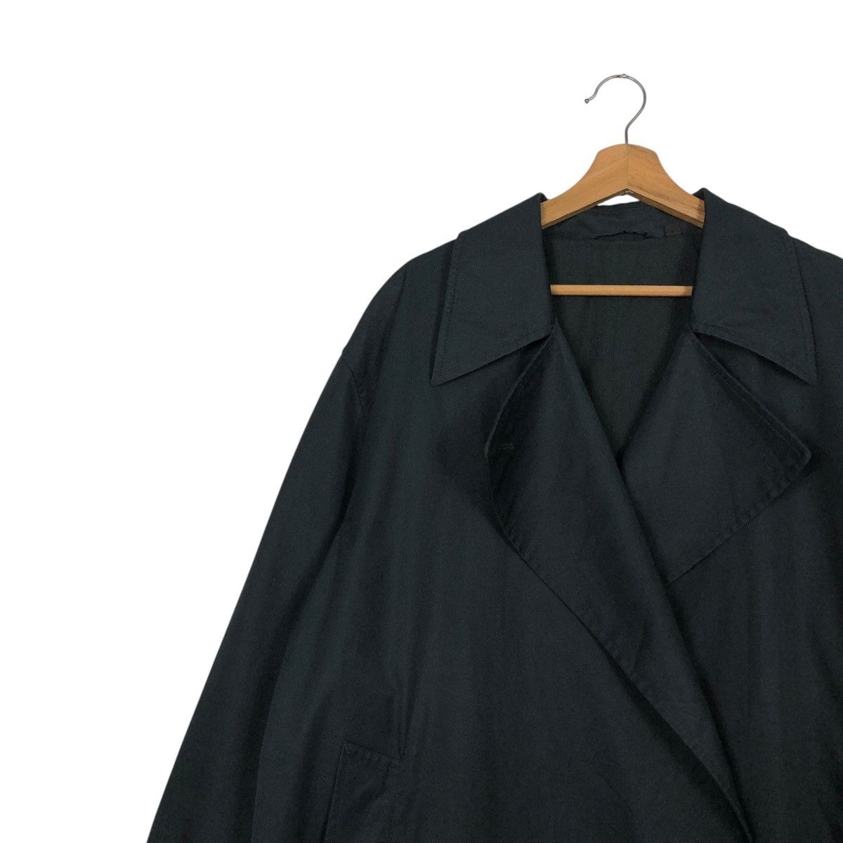 Japanese Brand 🔥RICH BLACK ICONIC LONG JACKET UNIQLO UNDERCOVER Size US XL / EU 56 / 4 - 9 Thumbnail