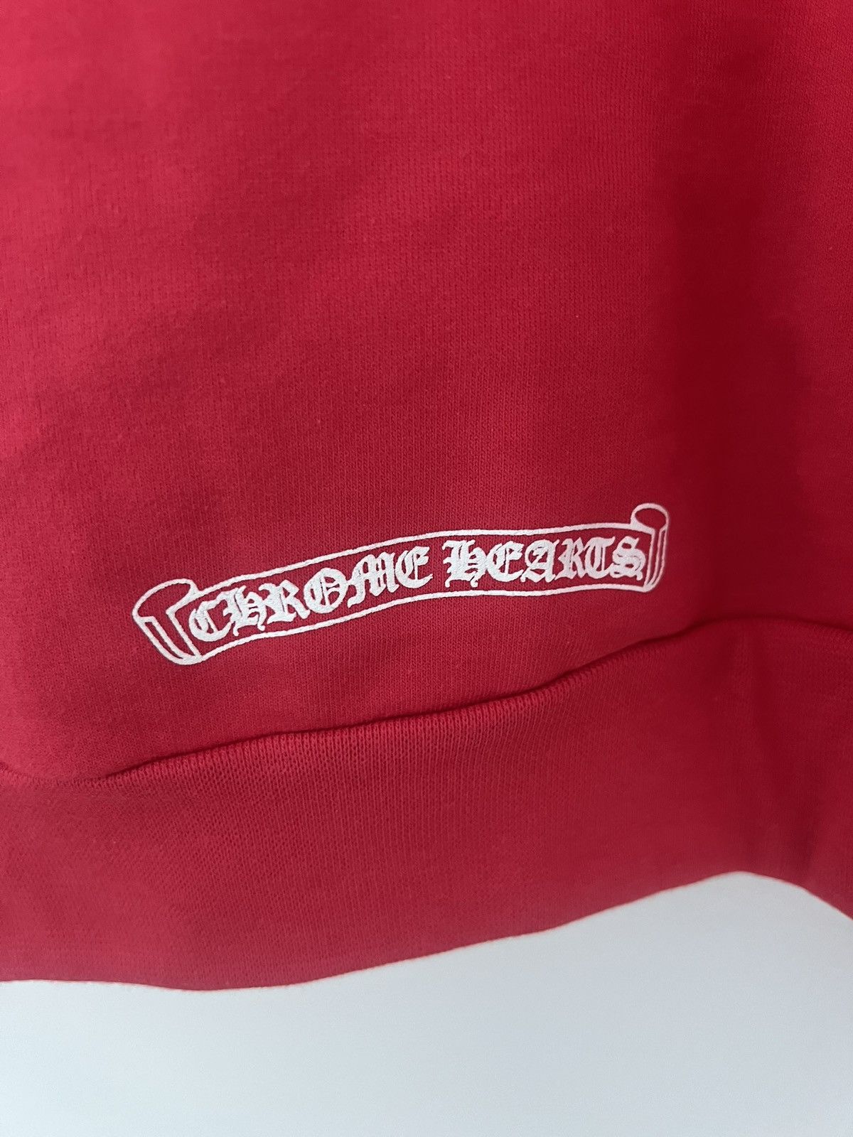 Chrome Hearts Chrome Hearts Red Scroll Hoodie Size US L / EU 52-54 / 3 - 6 Thumbnail