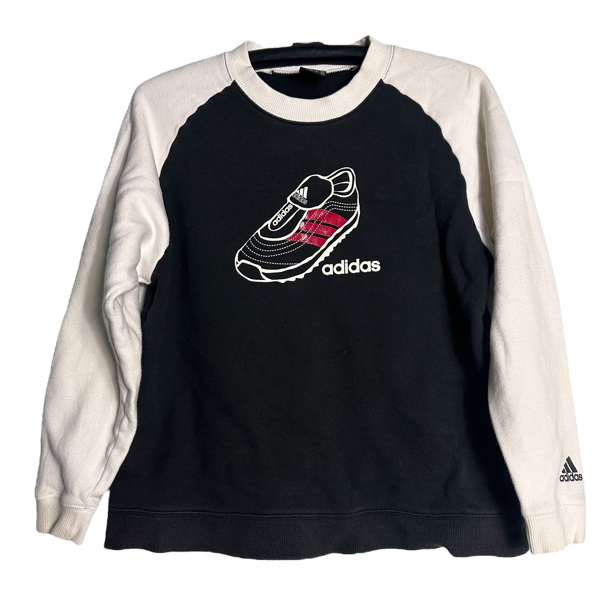 Adidas × Sports Specialties × Vintage 🔥RARE🔥Vintage Adidas Spell Out Crewneck Sweatshirt Size US L / EU 52-54 / 3 - 1 Thumbnail