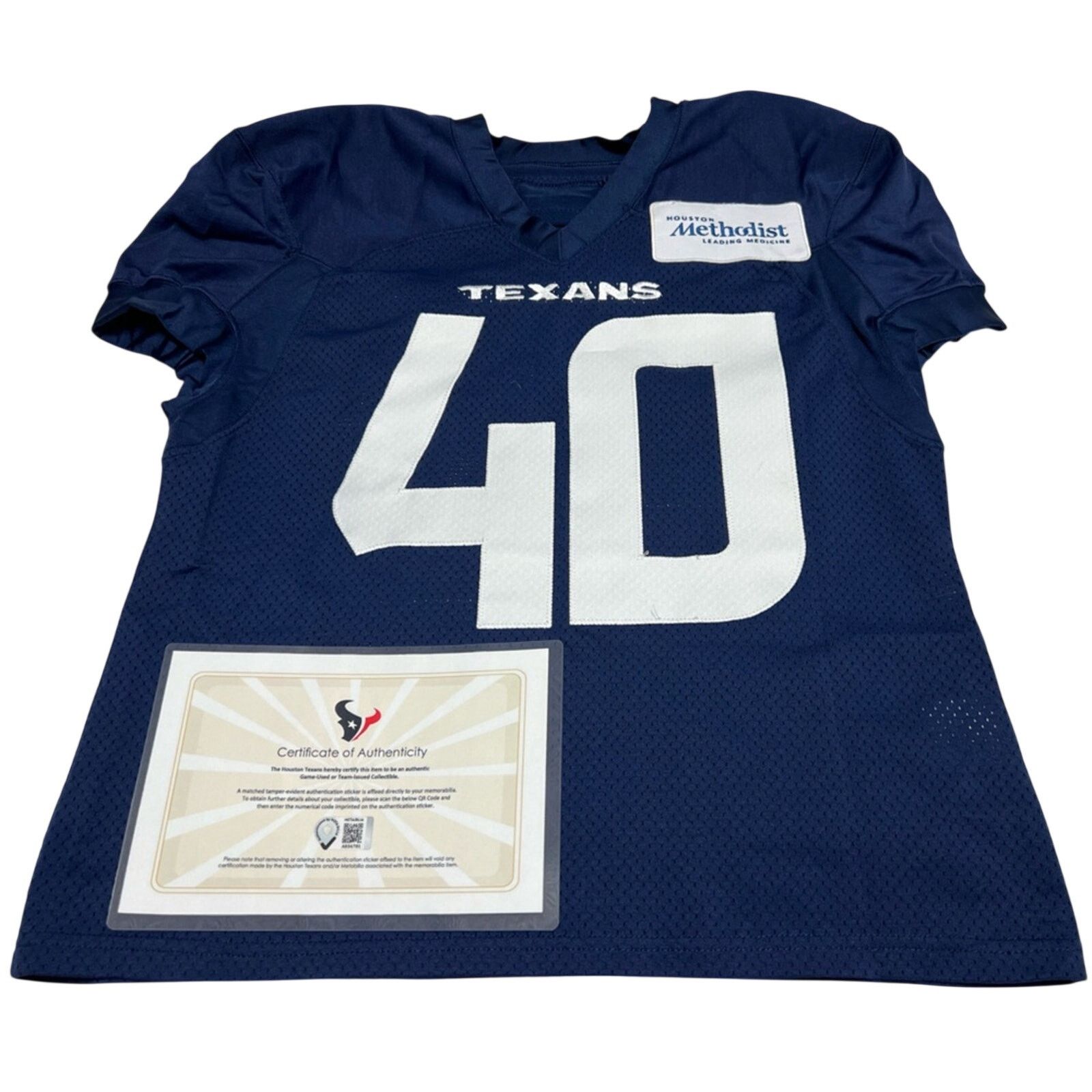 Nike Austin Brinkman Practice-Worn Jersey Houston Texan Authentic Size US XL / EU 56 / 4 - 5 Thumbnail