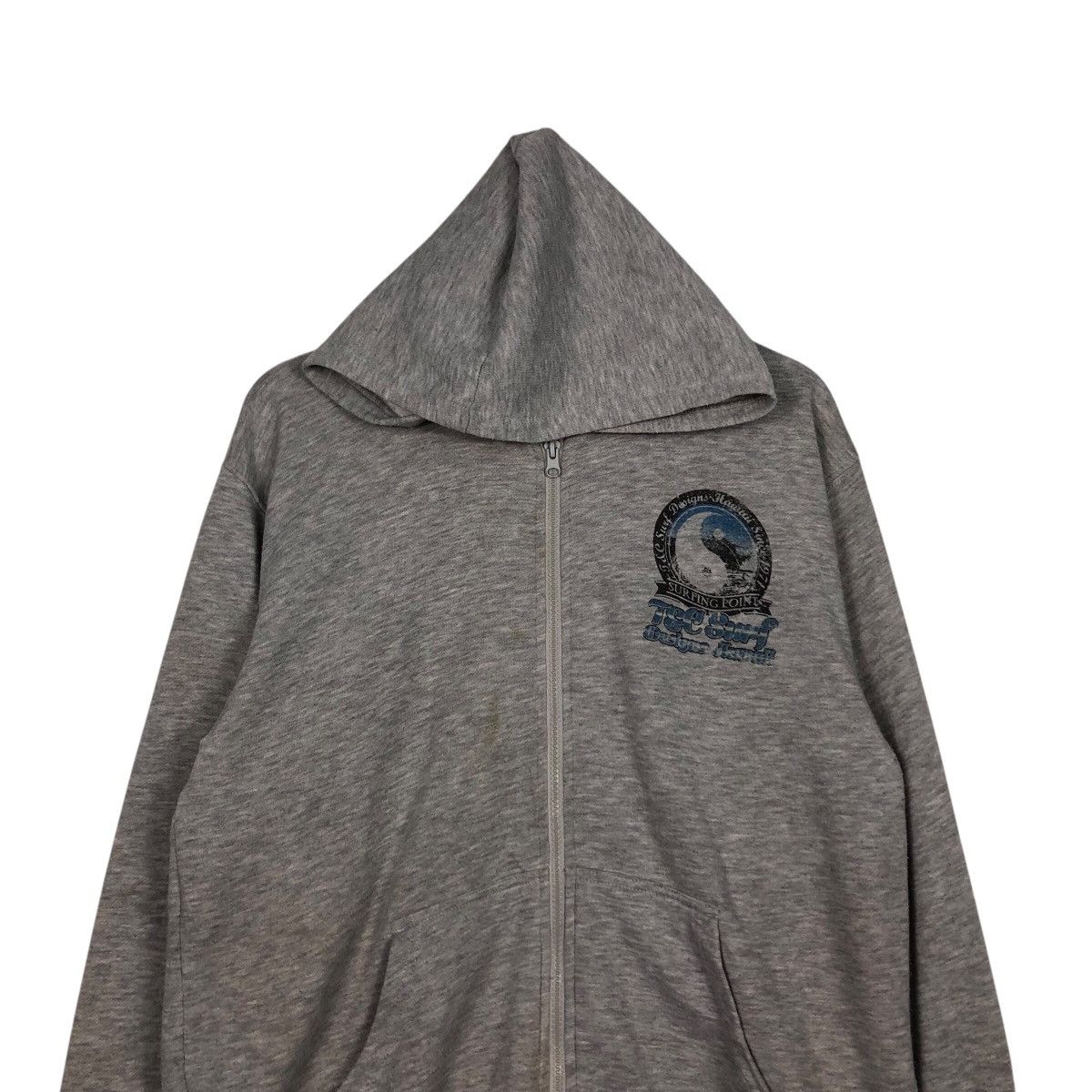Japanese Brand 📌Vintage Zipper Hoodie Sweater T&C Surf Big Logo Size US L / EU 52-54 / 3 - 4 Thumbnail