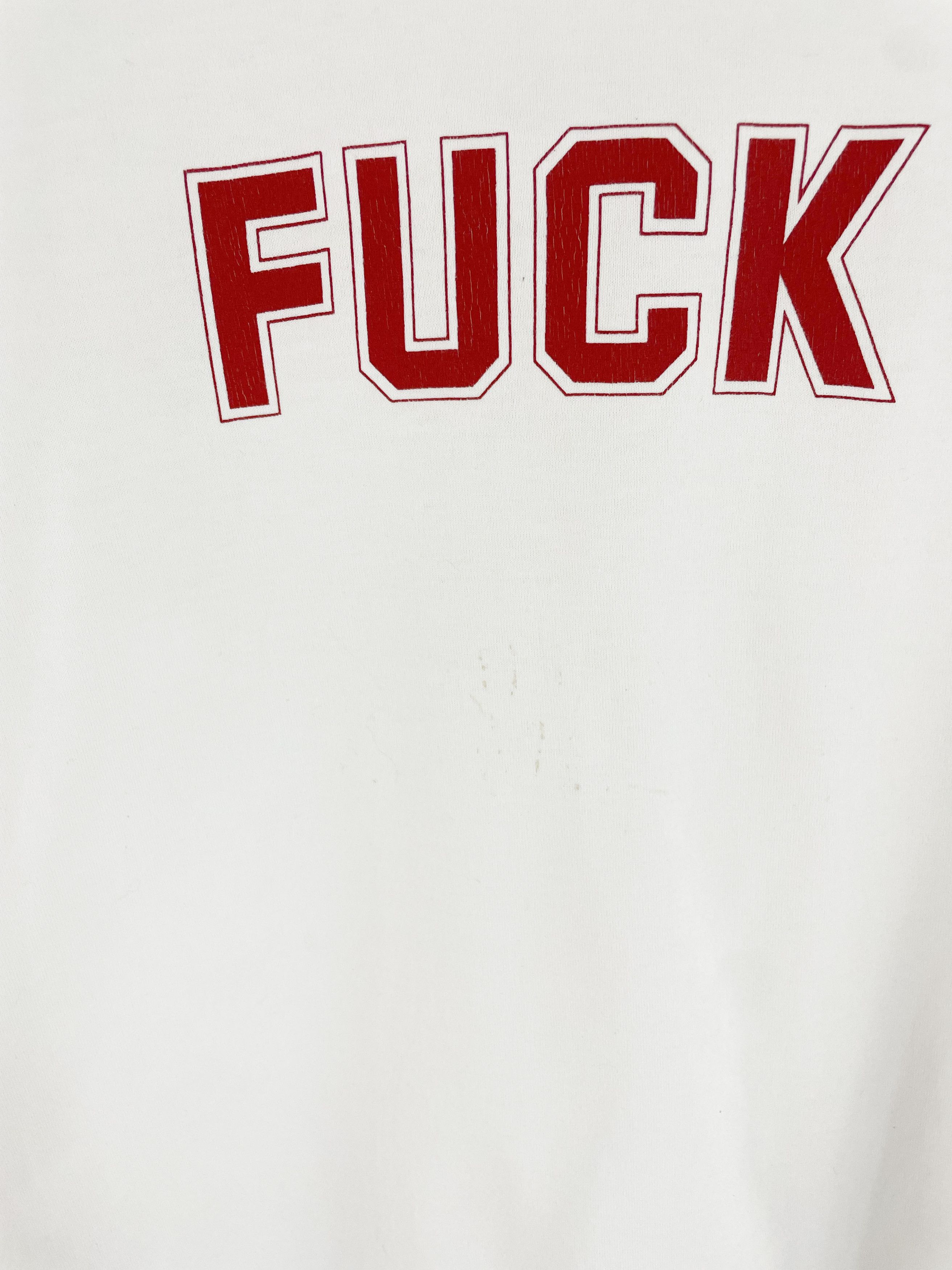 Number (N)ine SS06 Fuck Up T-Shirt Size US XL / EU 56 / 4 - 6 Thumbnail