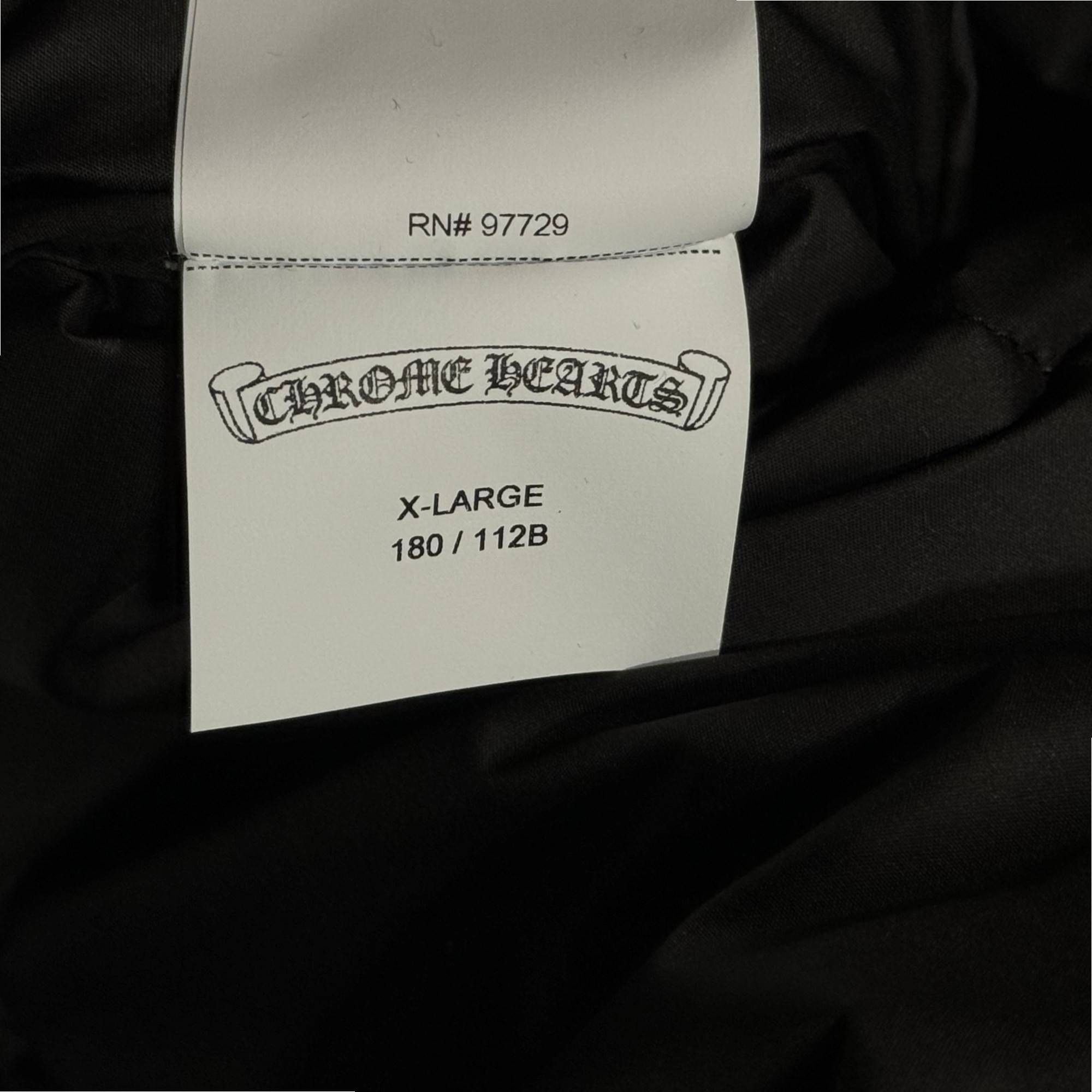 Chrome Hearts CH Puffer Jacket Monogram Plus Stiff V2 Nylon Black Size US XL / EU 56 / 4 - 8 Thumbnail
