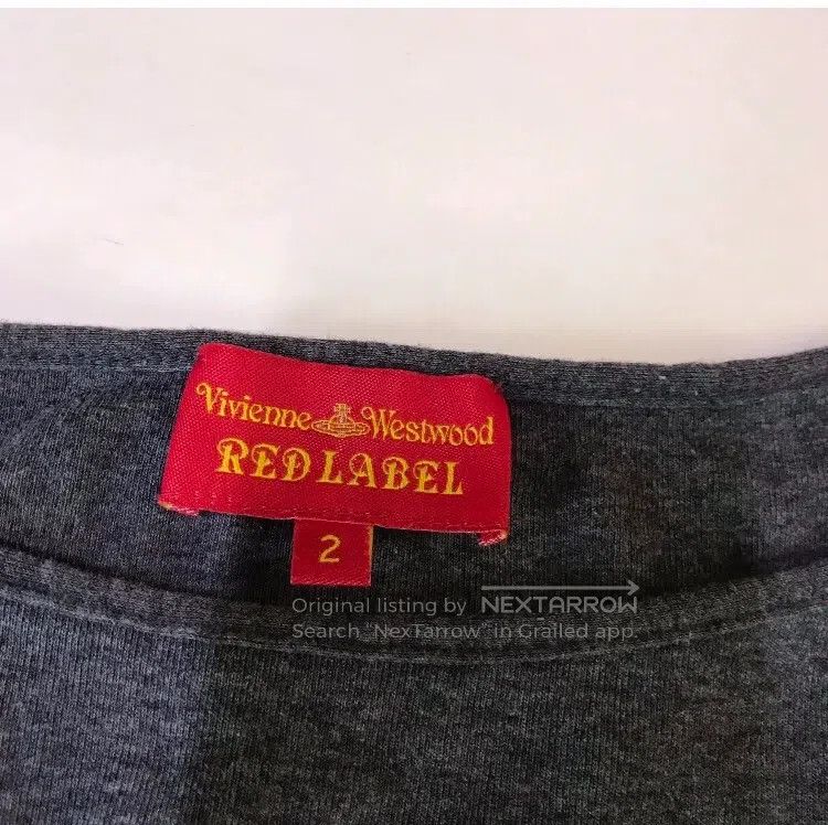 Vivienne Westwood Vivienne Westwood Charcoal gray planet embroidered cotton Size M / US 6-8 / IT 42-44 - 3 Thumbnail