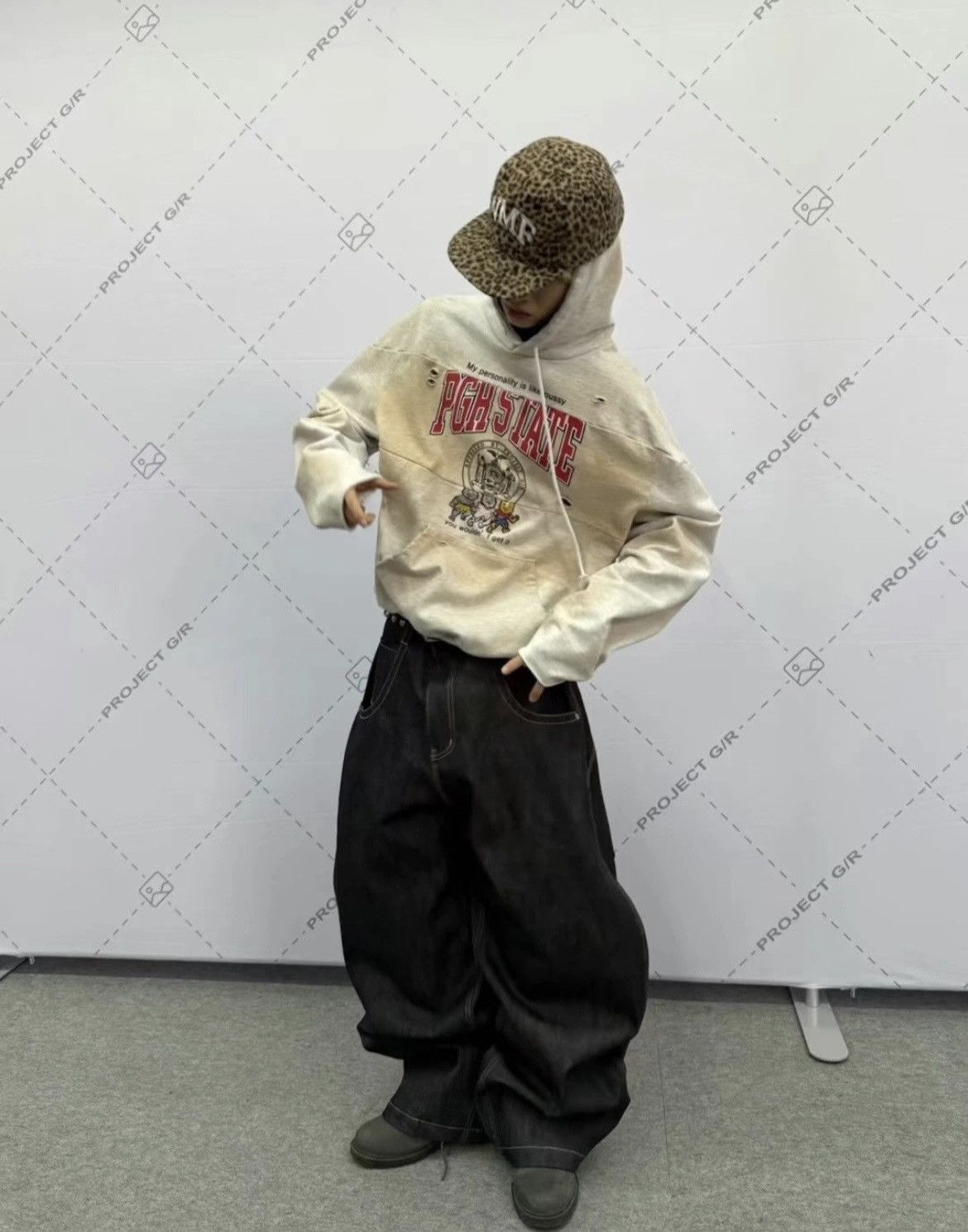 PROJECT G/R Grailz project GR Mud Destroy Hoodie Size US M / EU 48-50 / 2 - 6 Thumbnail