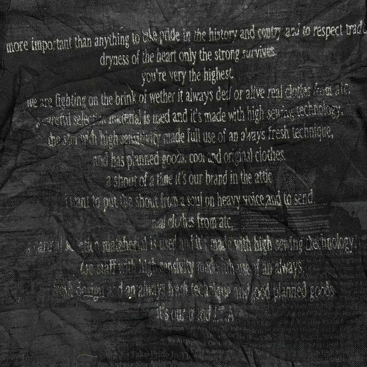 In The Attic 2000s In The Attic Vkei Style Poem Shirt Size US M / EU 48-50 / 2 - 3 Thumbnail