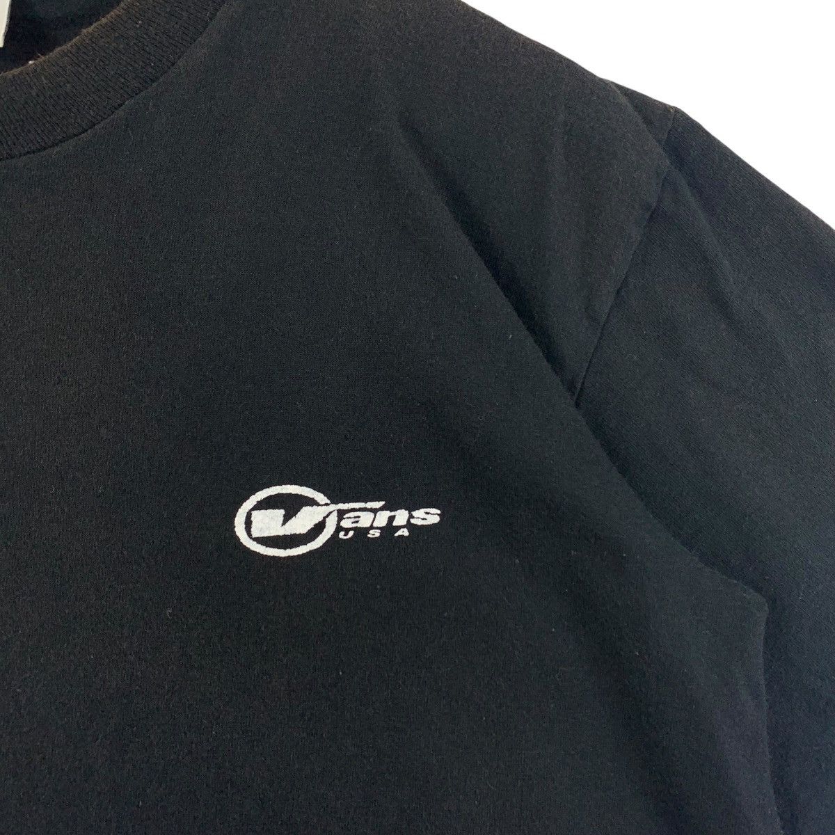 Vans × Vintage Vintage VANS Big logo printed tee Size US L / EU 52-54 / 3 - 8 Thumbnail