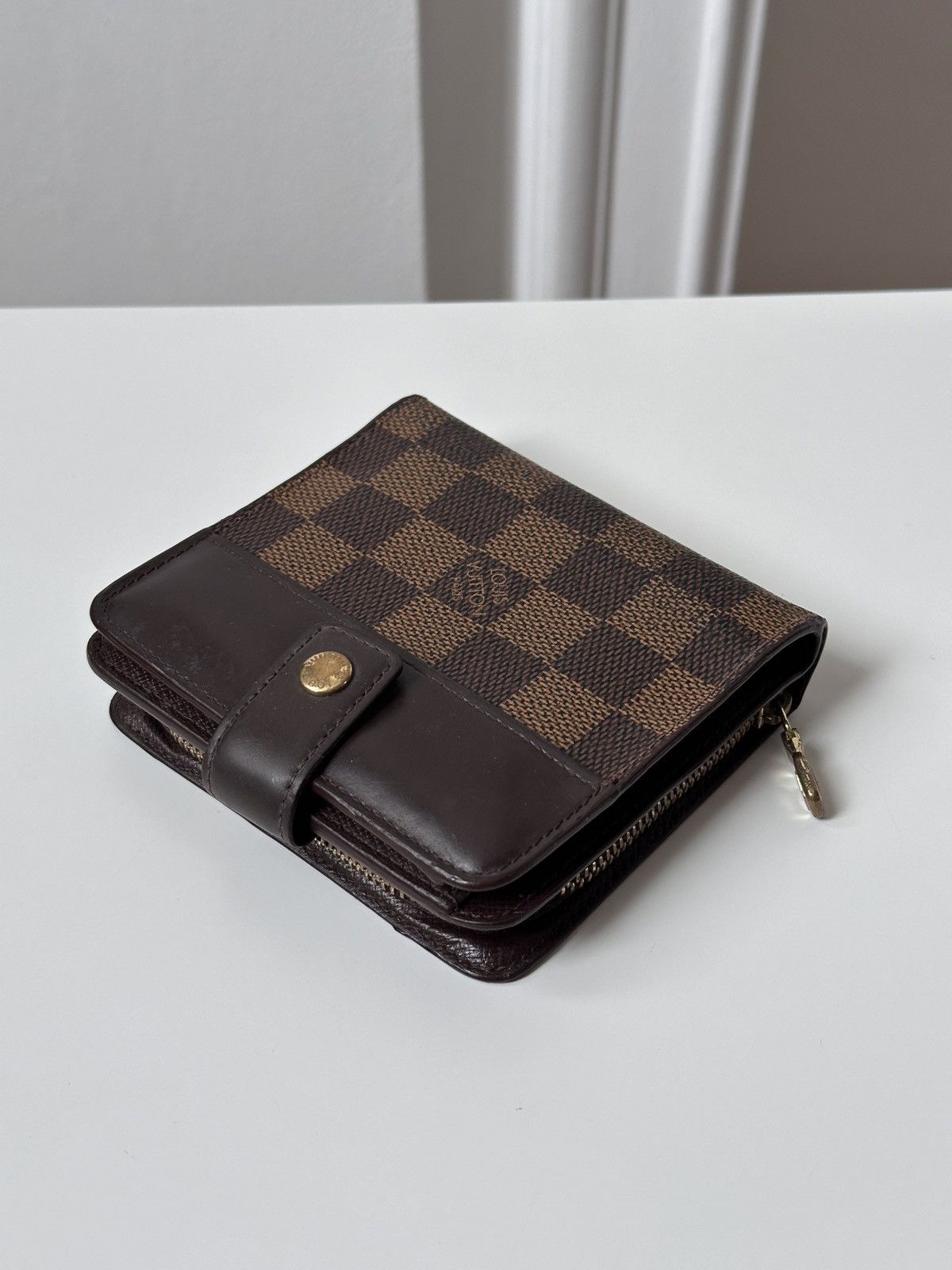Louis Vuitton Louis Vuitton Threefold Damier Ebene Compact Zippy Wallet Size ONE SIZE - 3 Thumbnail