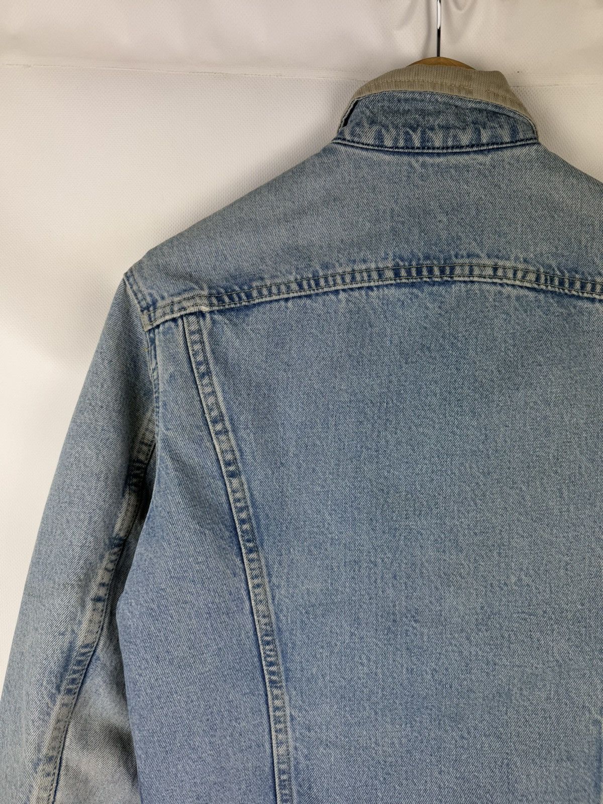 Lee × Vintage Lee Dungarees Vintage Blanket Lined Denim Trucker Jacket Size US M / EU 48-50 / 2 - 17 Thumbnail