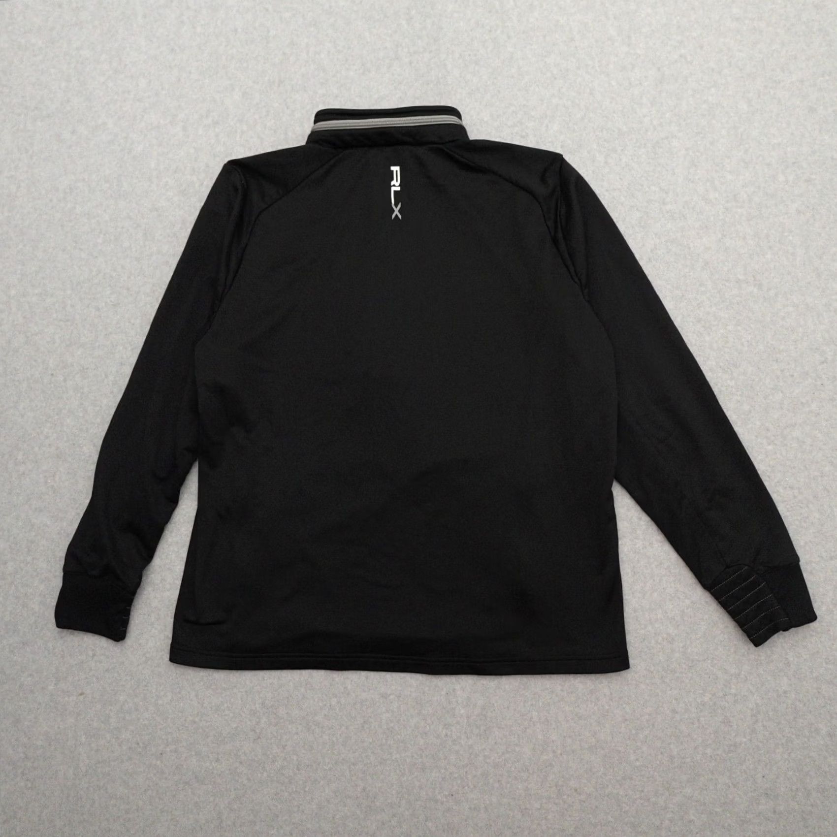Ralph Lauren VINTAGE RLX Ralph Lauren Jacket RLX Boys? Mens? Medium Black Soft Shell 1/4 Zip Size US M / EU 48-50 / 2 - 3 Thumbnail