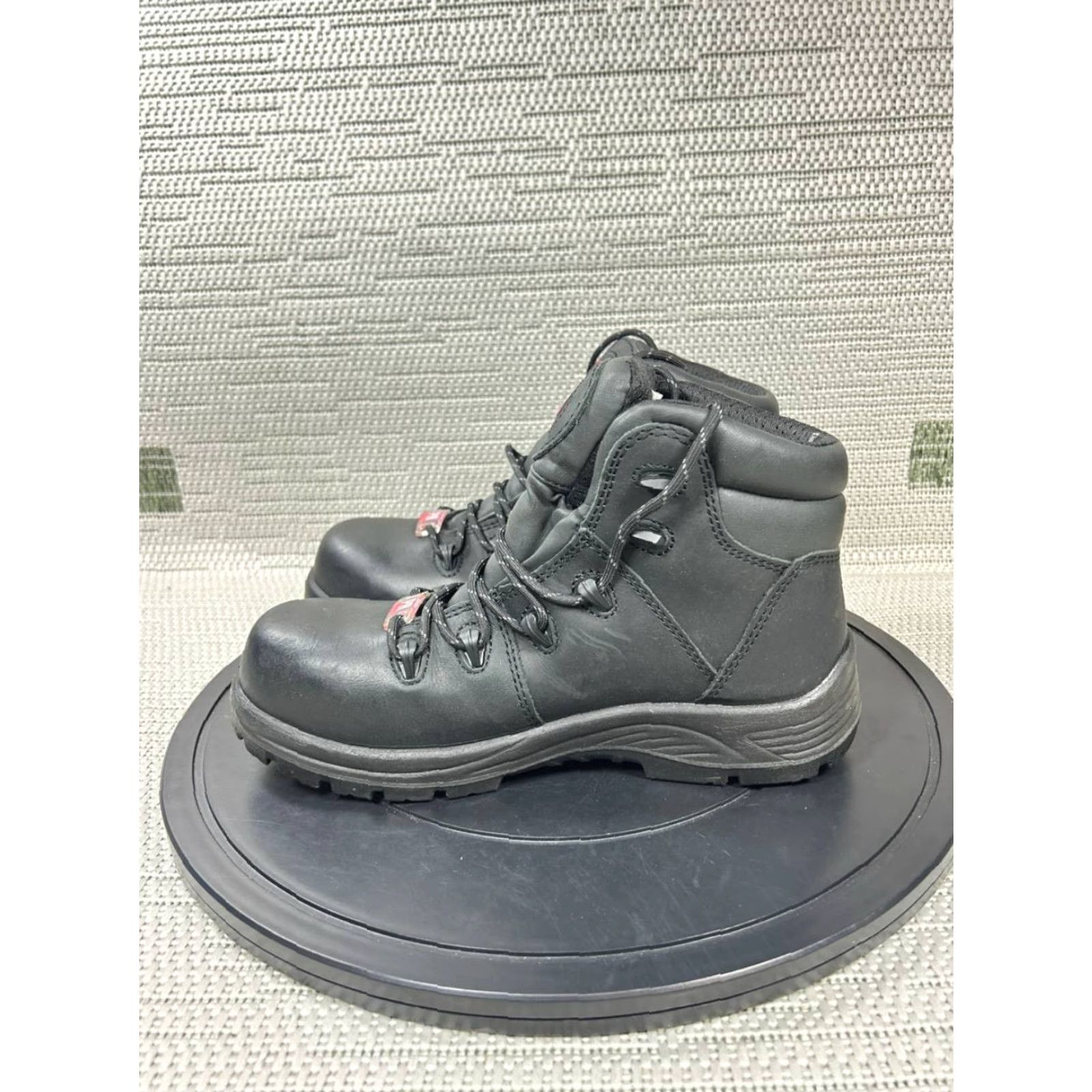 Frame Avenger Framer Boots Mens Size 7 M Black Leather Waterproof Work Steel Toe Composite Toe Slip Resistant Electric Hazard Ankle Size US 7 / EU 40 - 4 Thumbnail