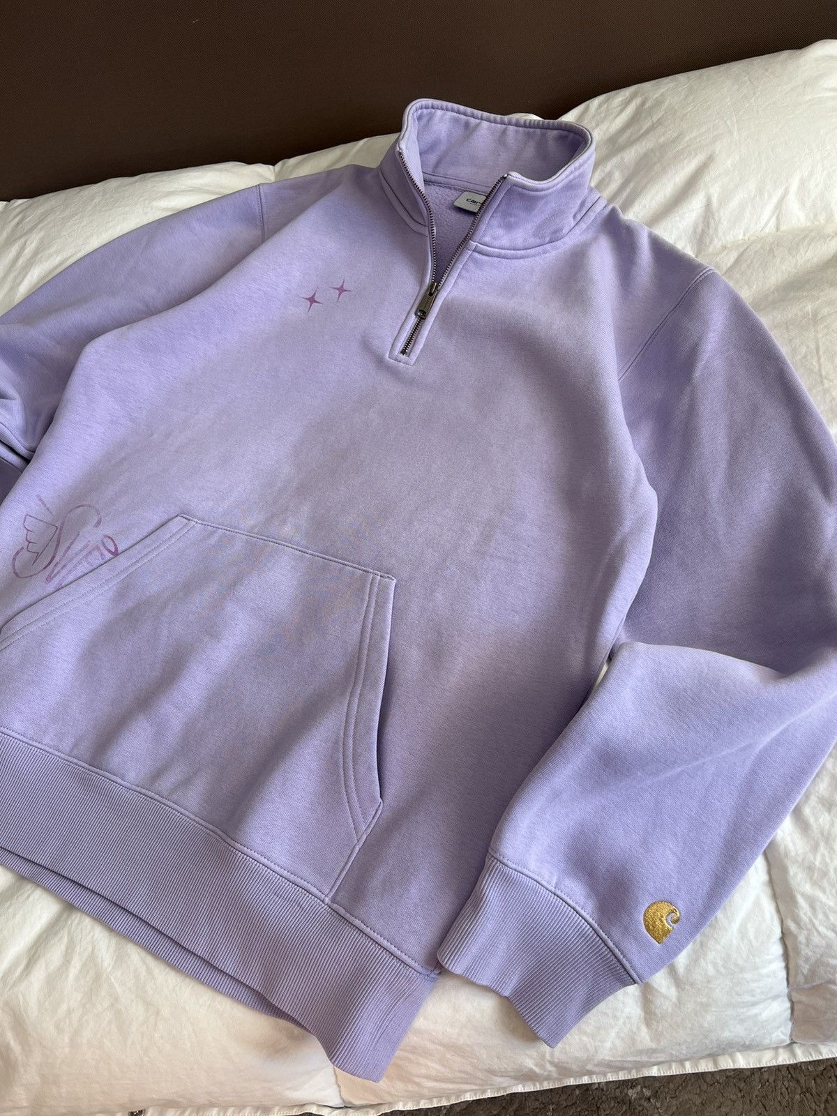 Carhartt Carhartt-WIP Chase Quarter-Zip High Neck Sweatshirt Size US S / EU 44-46 / 1 - 3 Thumbnail