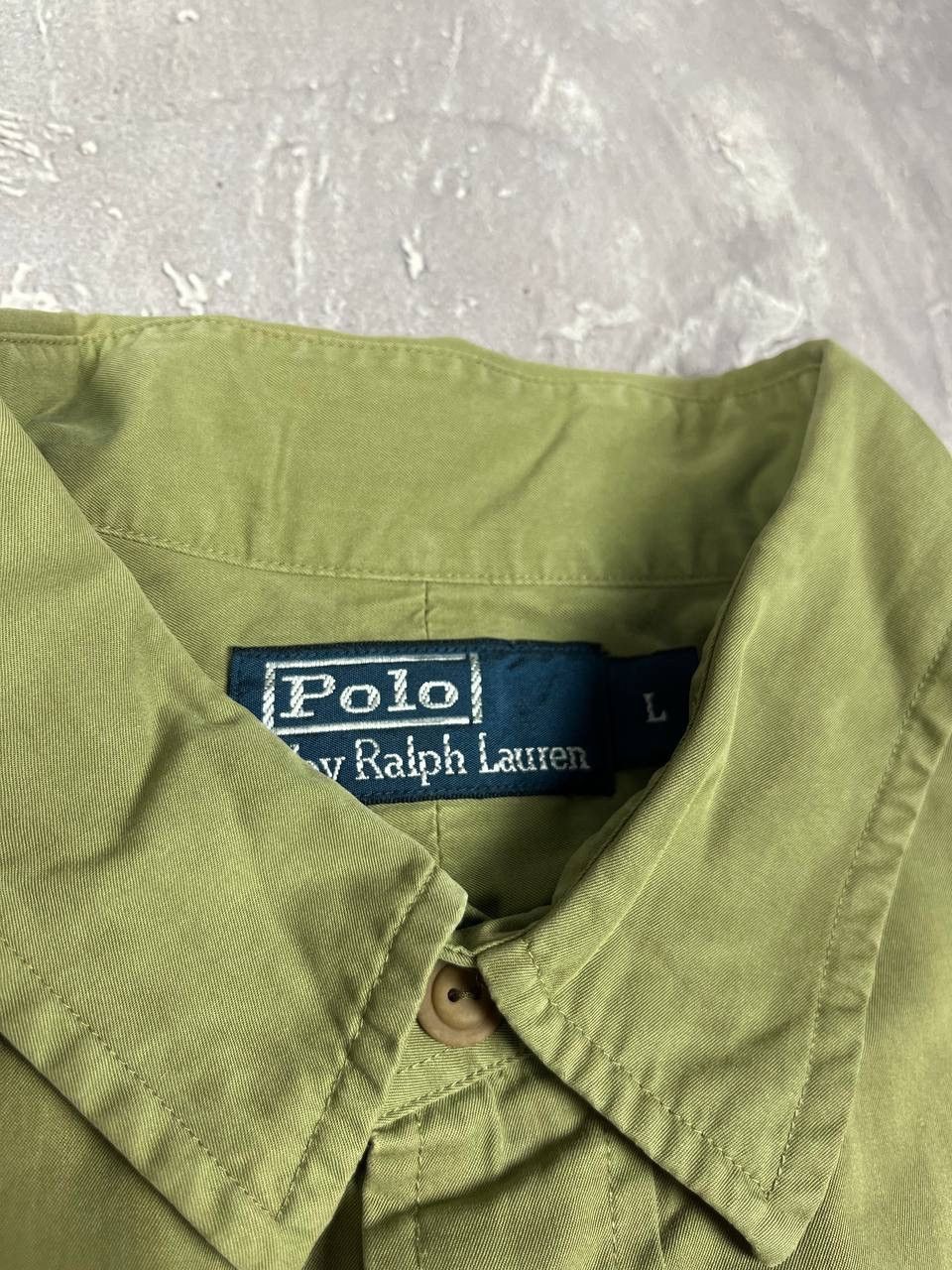 Polo Ralph Lauren Polo Ralph Lauren Green Button-Up Shirt Long Sleeve Size L Size US L / EU 52-54 / 3 - 6 Thumbnail
