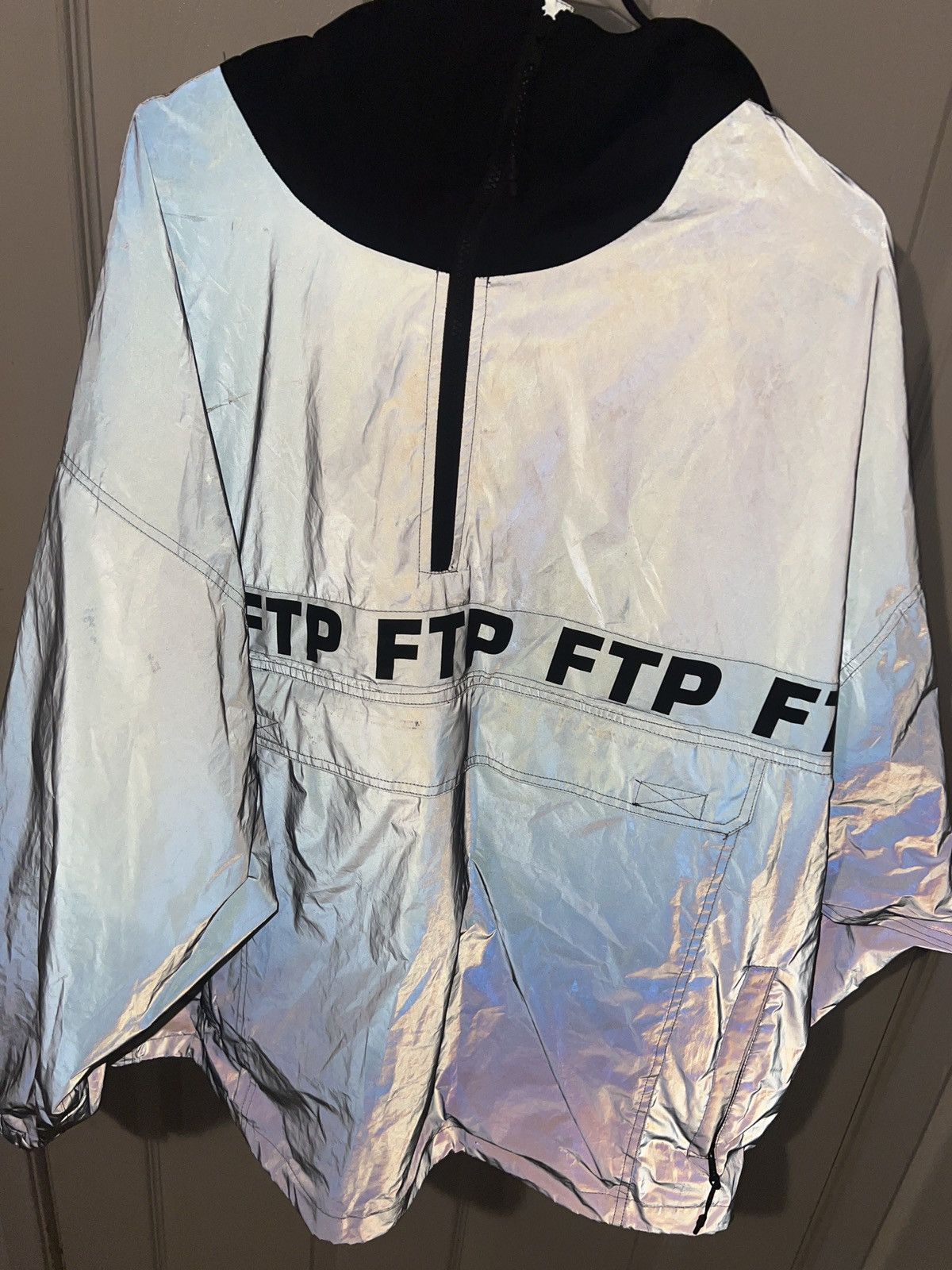 Fuck The Population FTP reflective print anorak Size US XXL / EU 58 / 5 - 2 Thumbnail