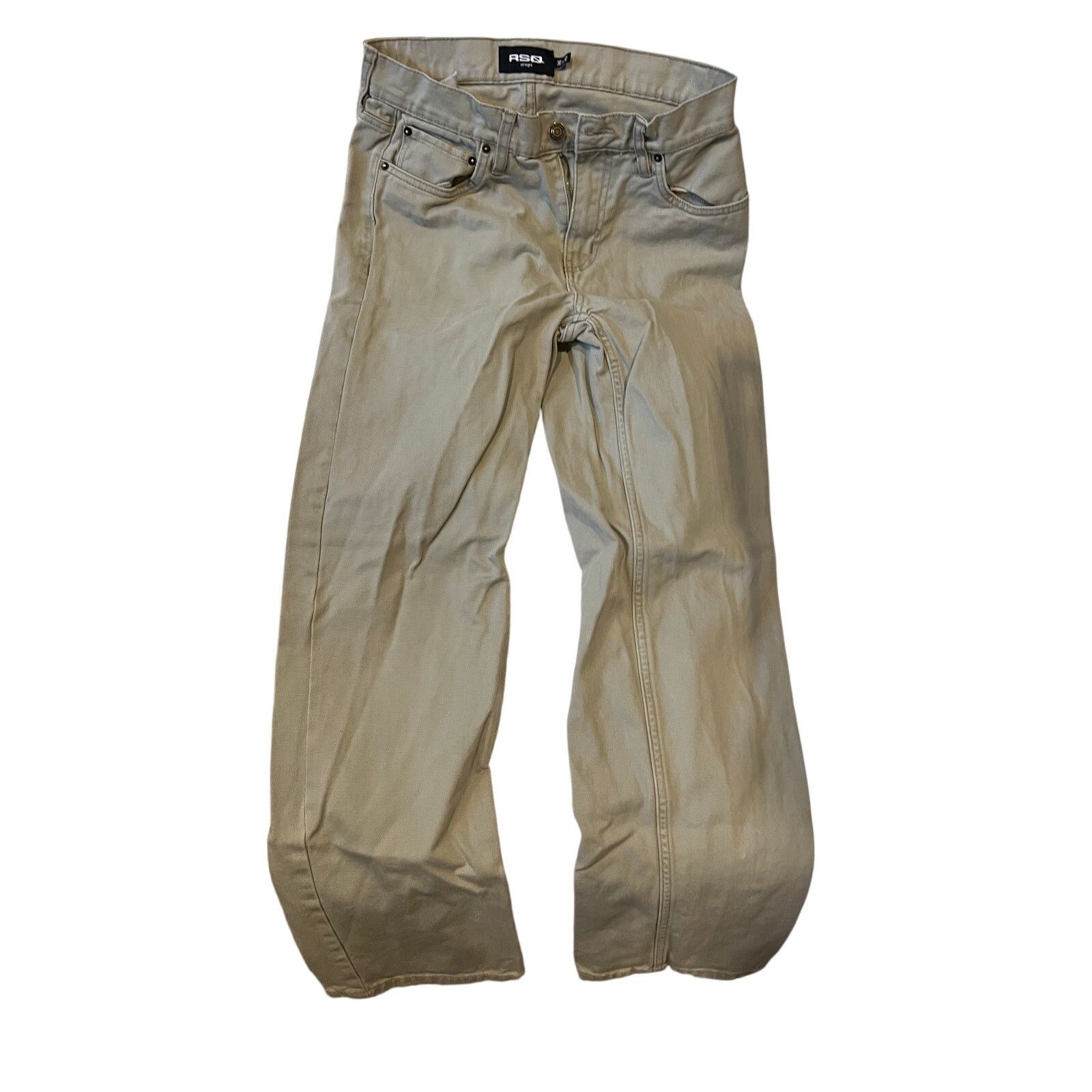 Rsq RSQ Straight Beige Gray Jeans Mens 30x32 Size US 30 / EU 46 - 1 Thumbnail