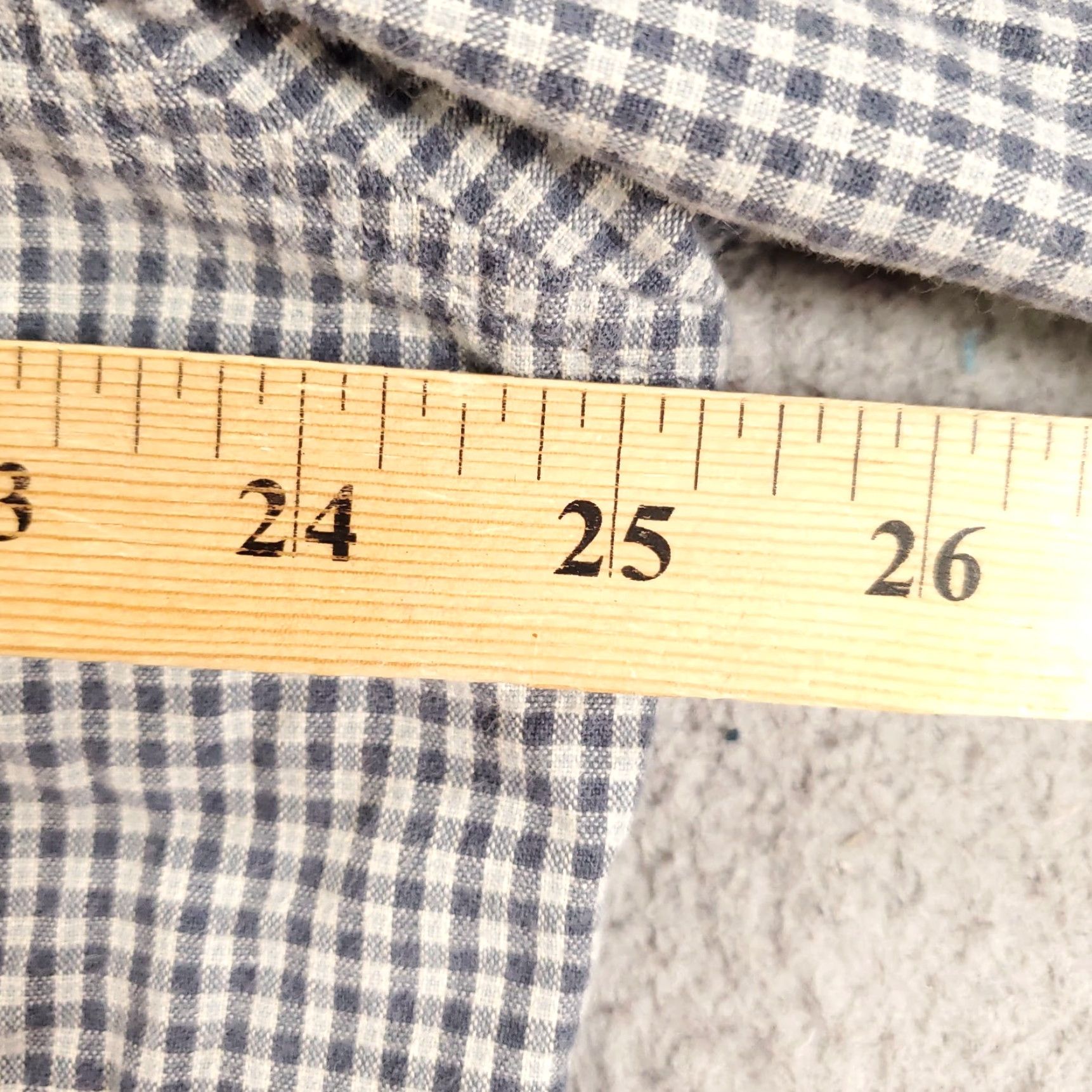 Eddie Bauer Eddie Bauer Womens Jacket 2XL Gingham Blue White Shirt Shacket Check Full Zip Size XXL / US 16-18 / IT 52-54 - 4 Thumbnail