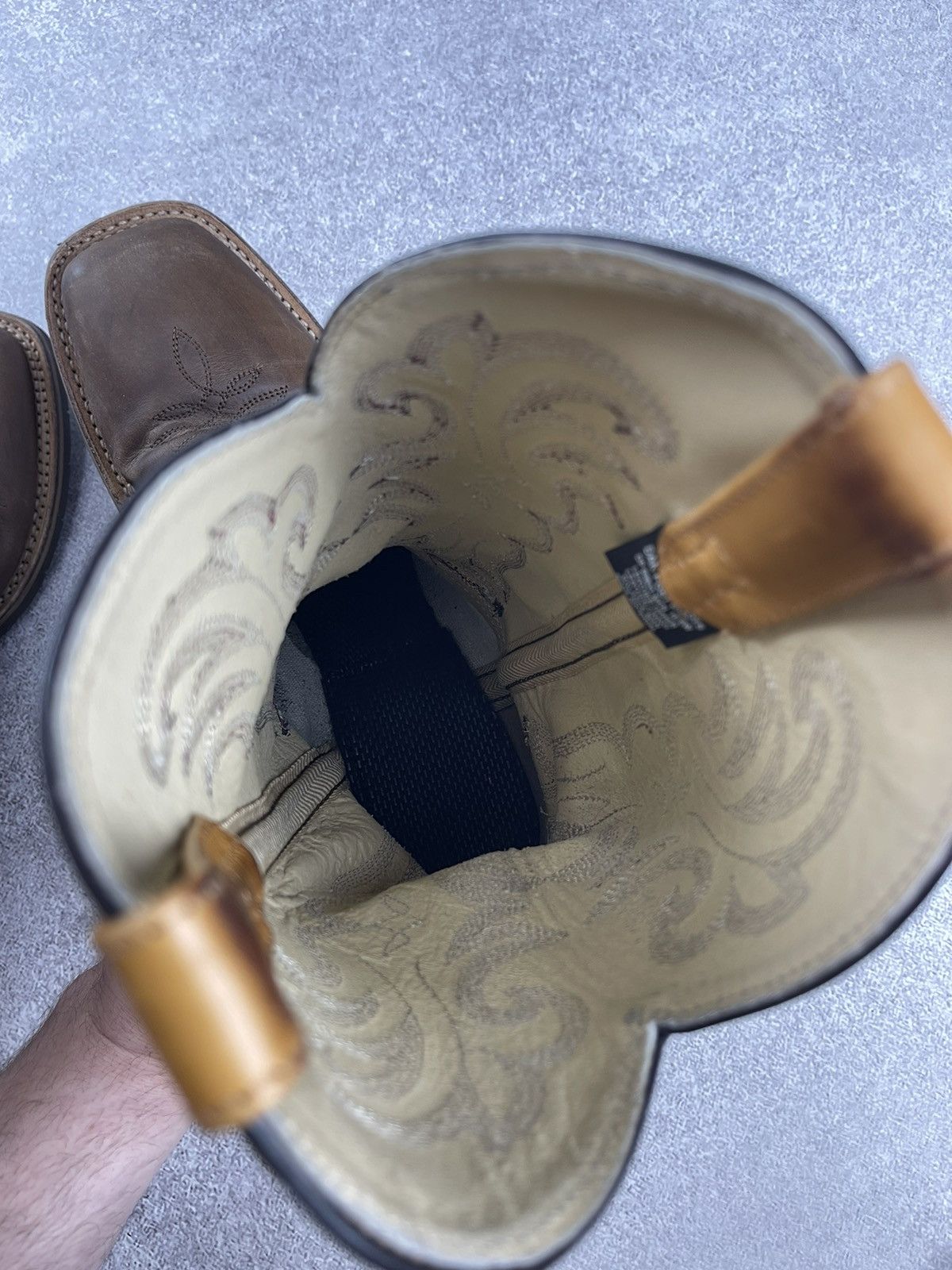 Dan Post Dan Post Ferrier Western Cowboy Leather Boots Size 10 Size US 10 / EU 43 - 17 Thumbnail