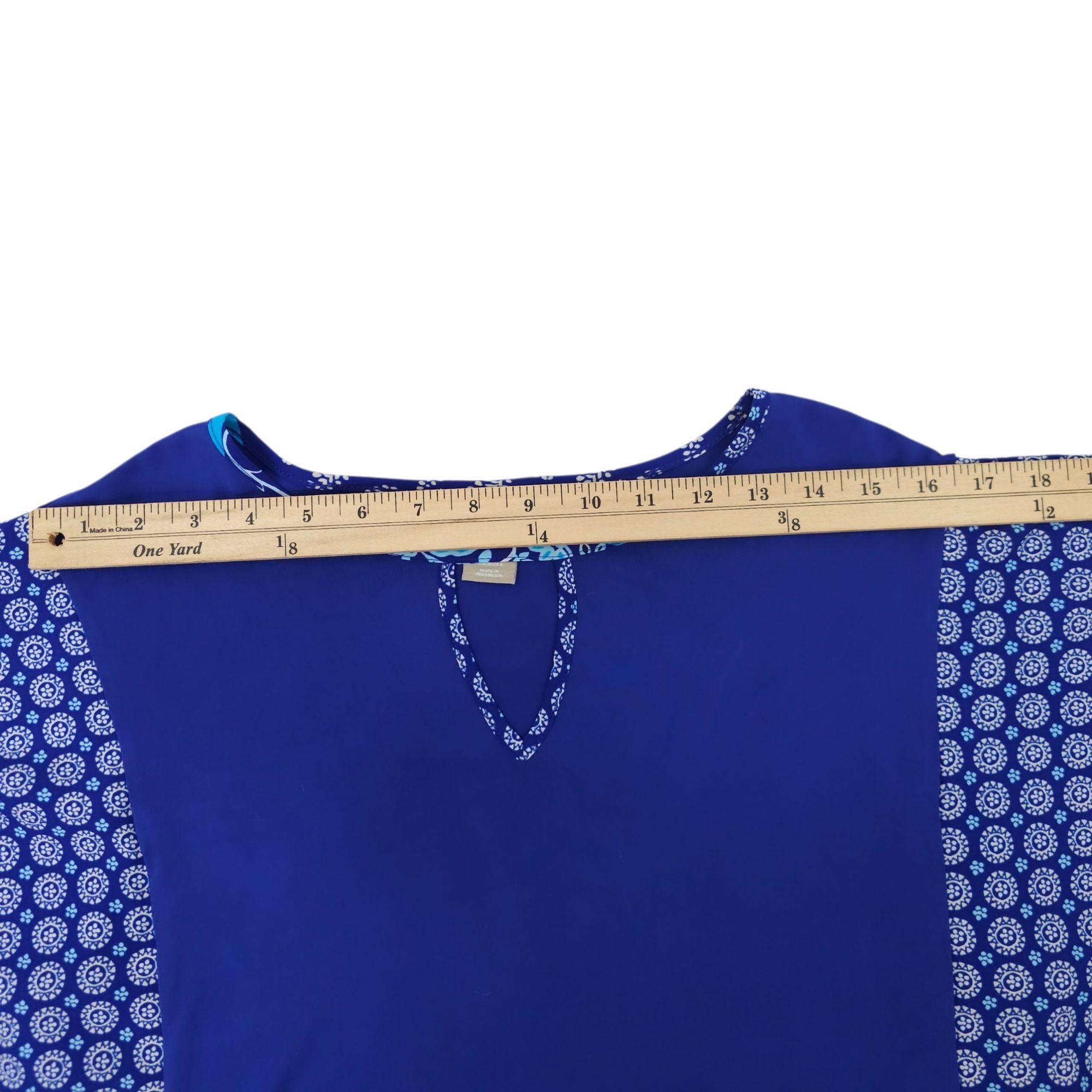 Chicos Chicos Pullover Top Womens 2 US L Paisley Handkerchief Batwi Size L / US 10 / IT 46 - 4 Thumbnail