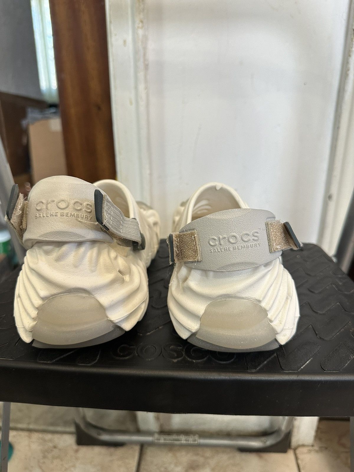 Crocs Pollex Clog by Salehe Bembury Spackle Almost White