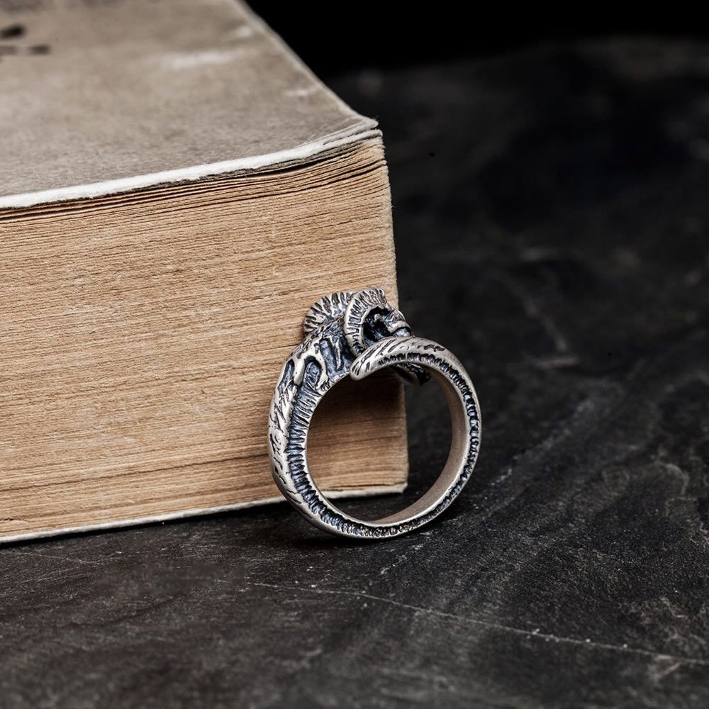 Jewelry Sheep Vibe Jewelry Rings Open Size Chrome Ring (Size 7-13) Size ONE SIZE - 4 Thumbnail