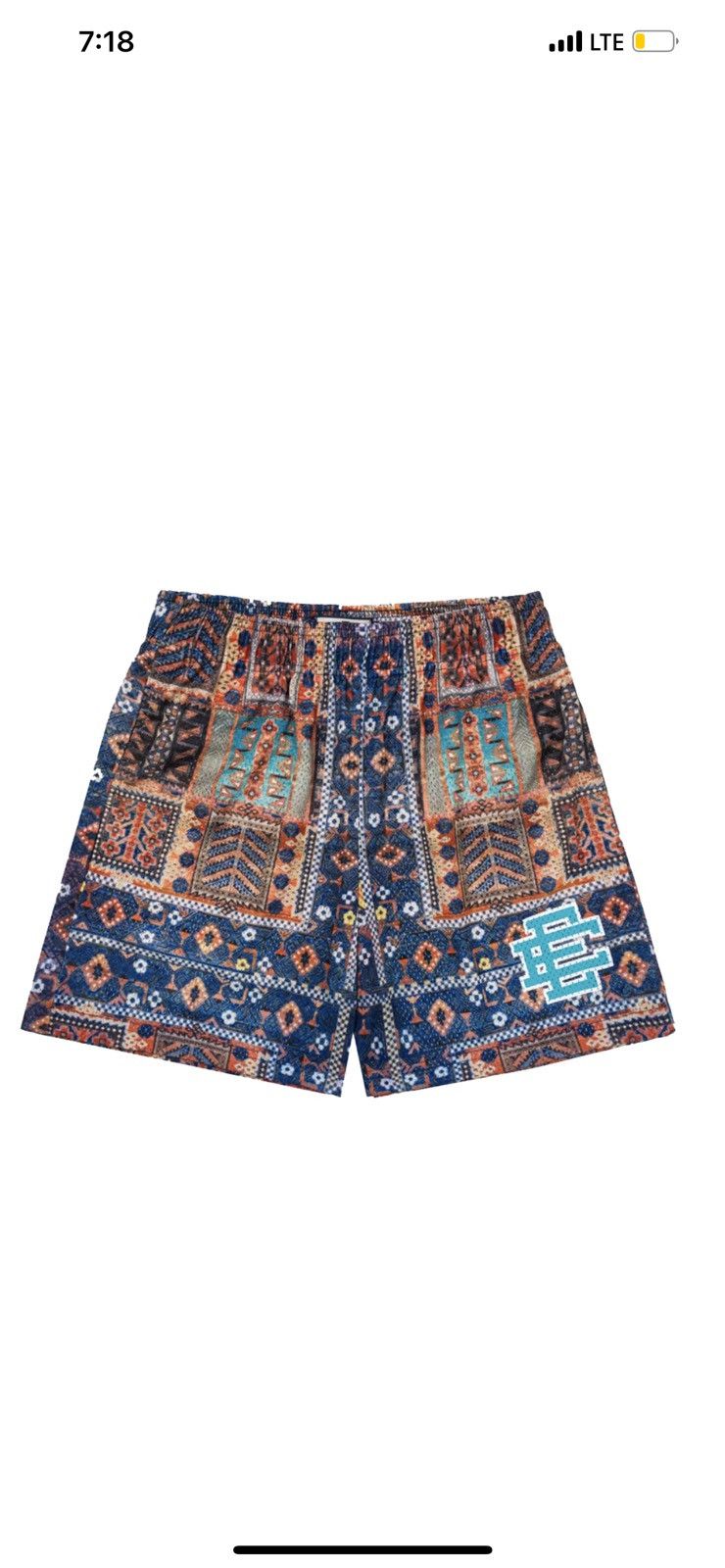 Eric Emanuel ERIC EMANUEL EE BASIC SHORTS RUG BLUE SMALL Size US 30 / EU 46 - 8 Thumbnail