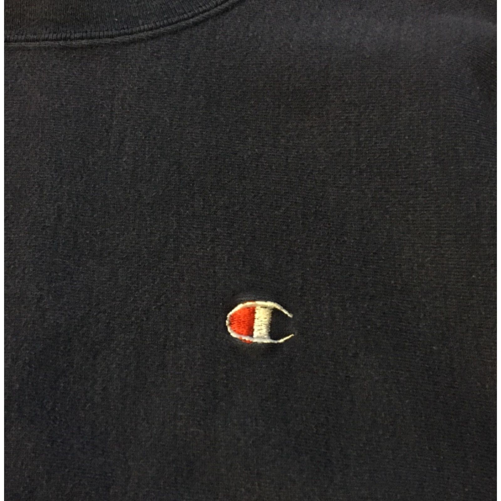 Champion VINTAGE Champion Reverse Weave Hoodie M USA Navy Blue 80s Grunge Track & Field Basketball School PE Men M Size US M / EU 48-50 / 2 - 2 Thumbnail
