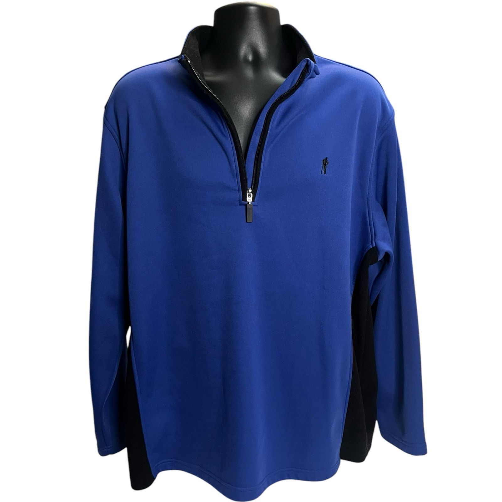 Other Payne Stewart Legacy XL Mens Zip Pullover Blue Golf Sweater Size US XL / EU 56 / 4 - 2 Thumbnail