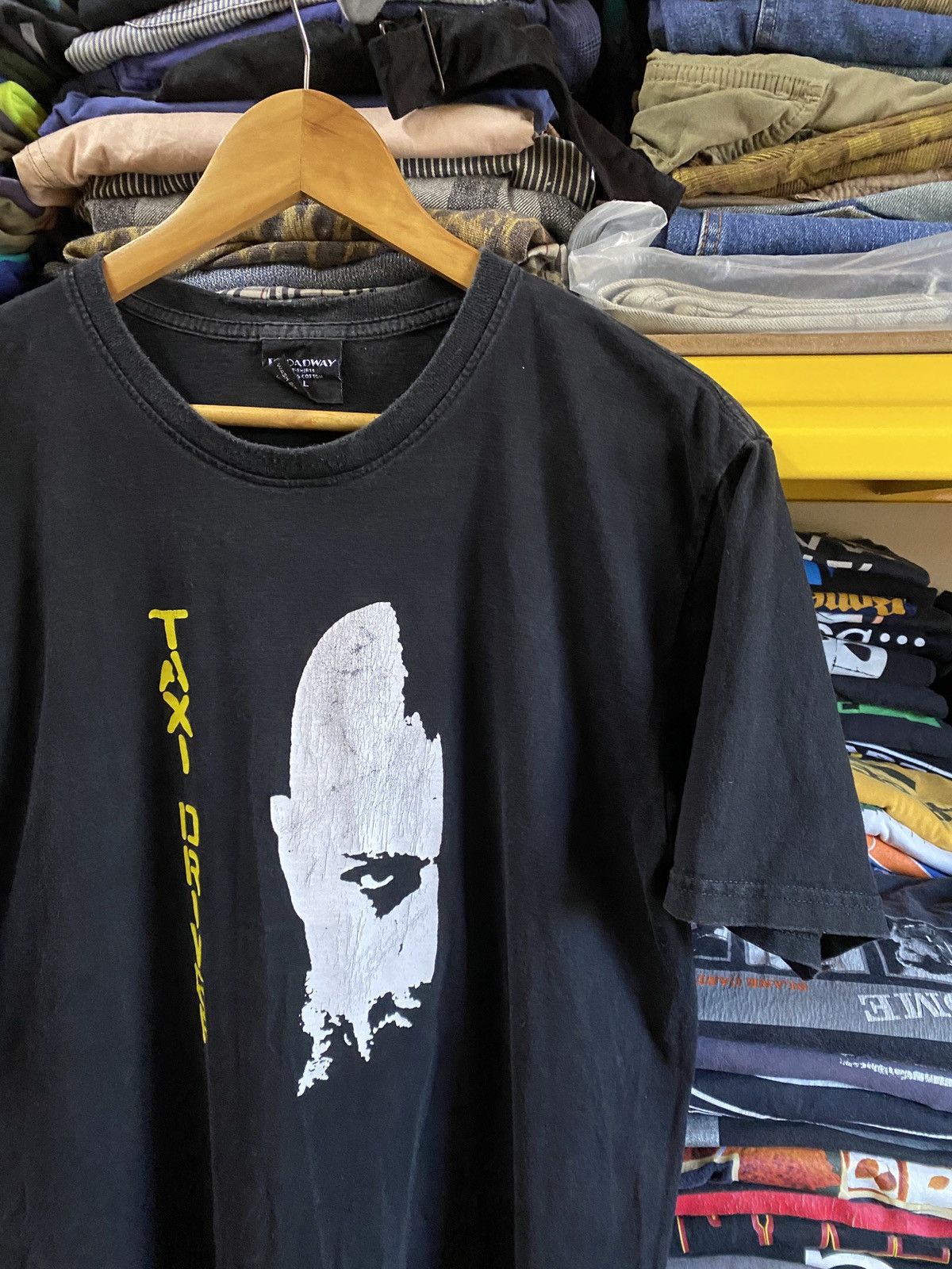 Vintage Vtg 90s 00s Taxi Driver Robert De Niro Pyscho Movie Tee Size US L / EU 52-54 / 3 - 3 Thumbnail