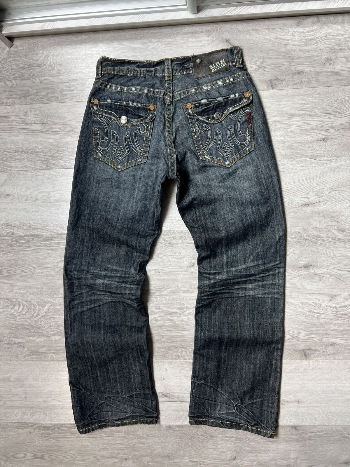 MEK DENIM mens jeans buying 32/34