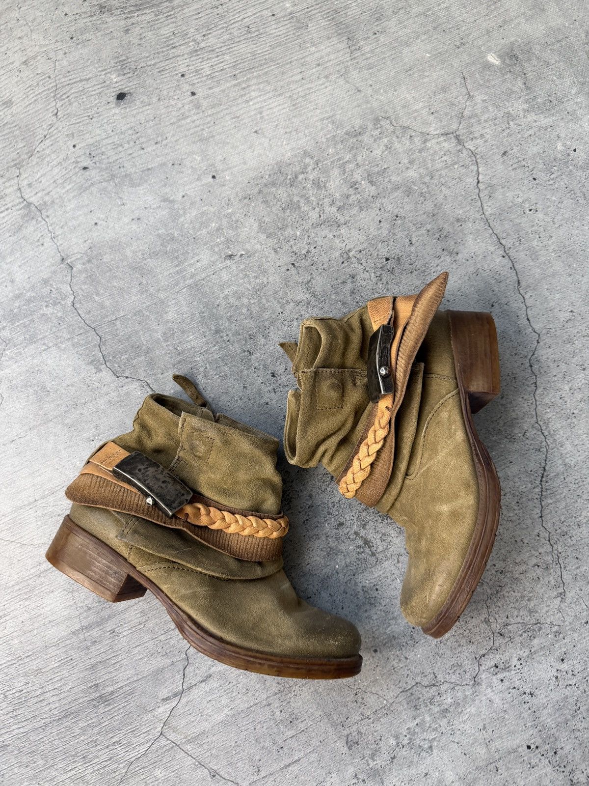A.S.98 AS 98 style Leather Boots Avant Garde Size US 6.5 / EU 39-40 - 4 Thumbnail