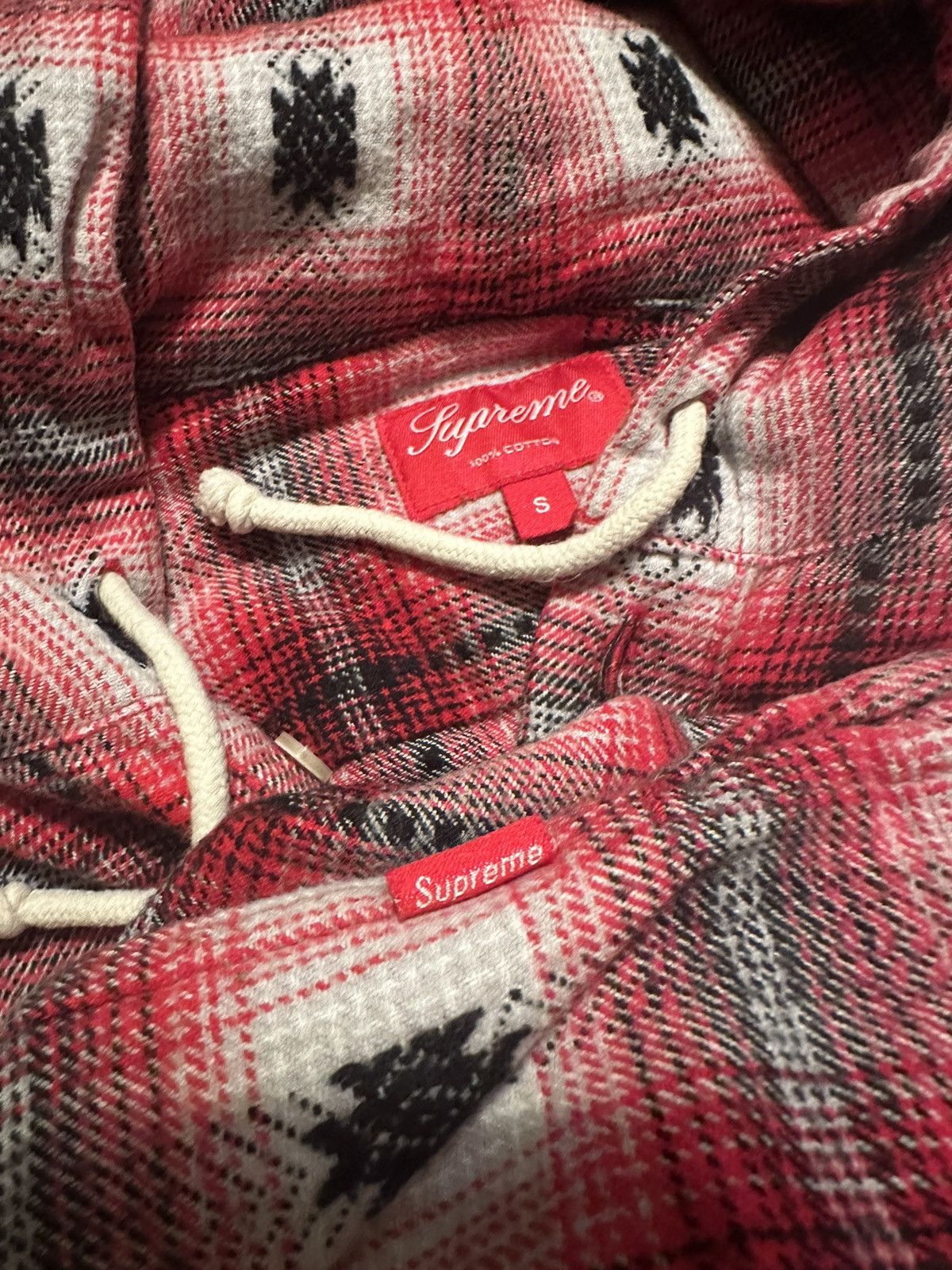 Supreme F/W 14 Shadow Plaid Flannel Size US S / EU 44-46 / 1 - 6 Thumbnail