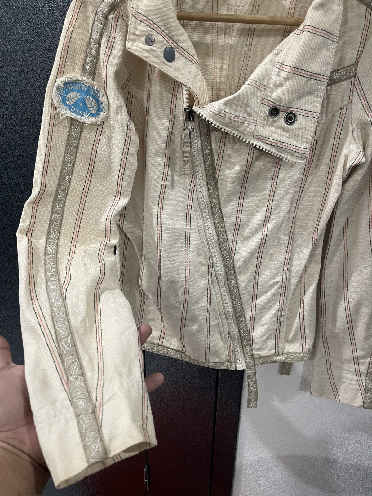 Diesel Diesel Asymmetrical Zip Jacket Size XS / US 0-2 / IT 36-38 - 8 Thumbnail