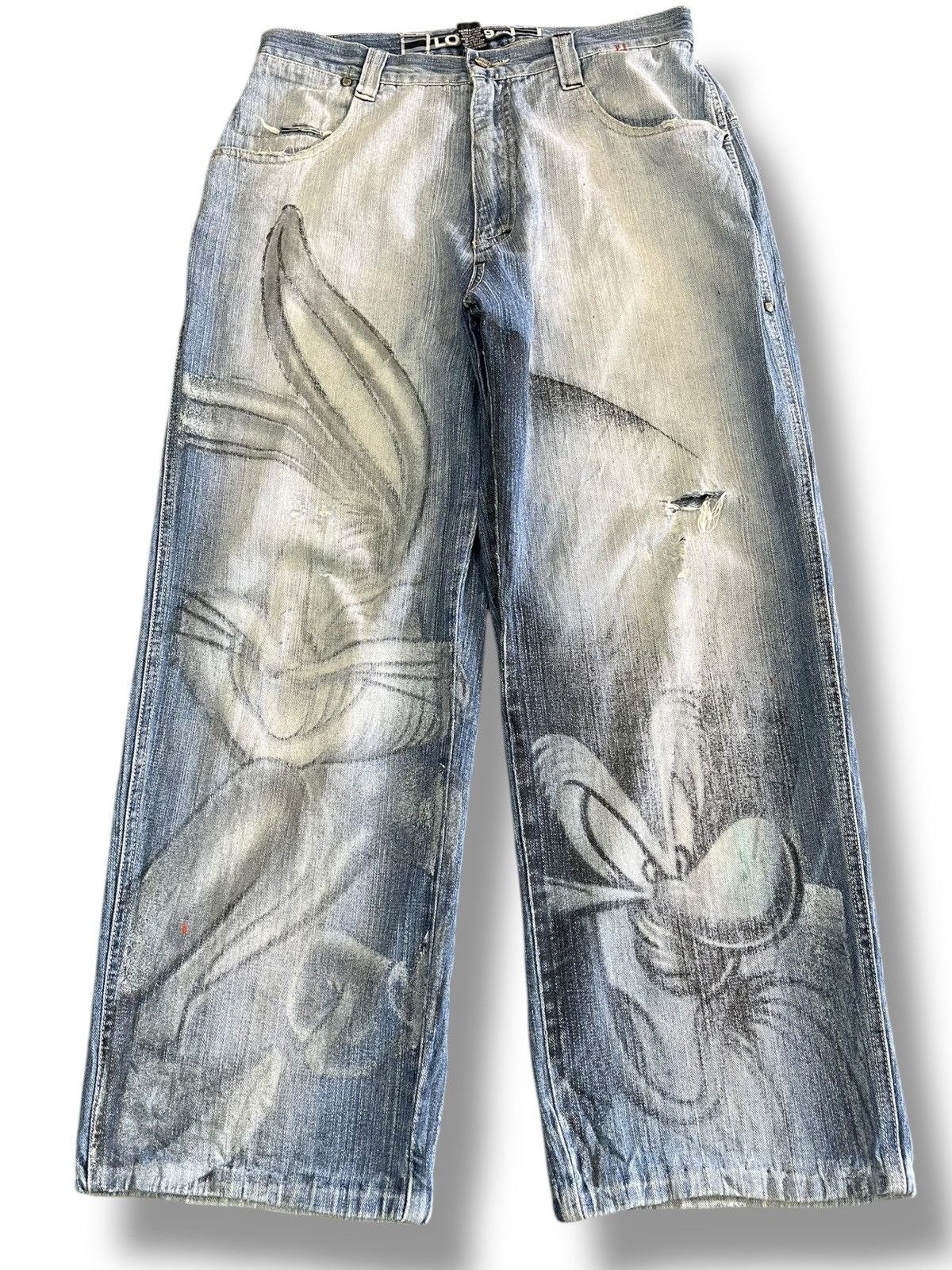 Vintage Lot 29 Looney Tunes Baggy Denim