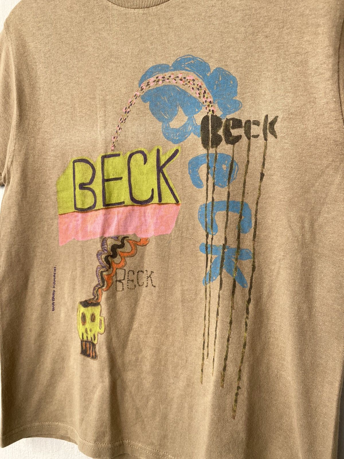 Band Tees Vintage BECK Merchandise Tee Size US M / EU 48-50 / 2 - 2 Thumbnail