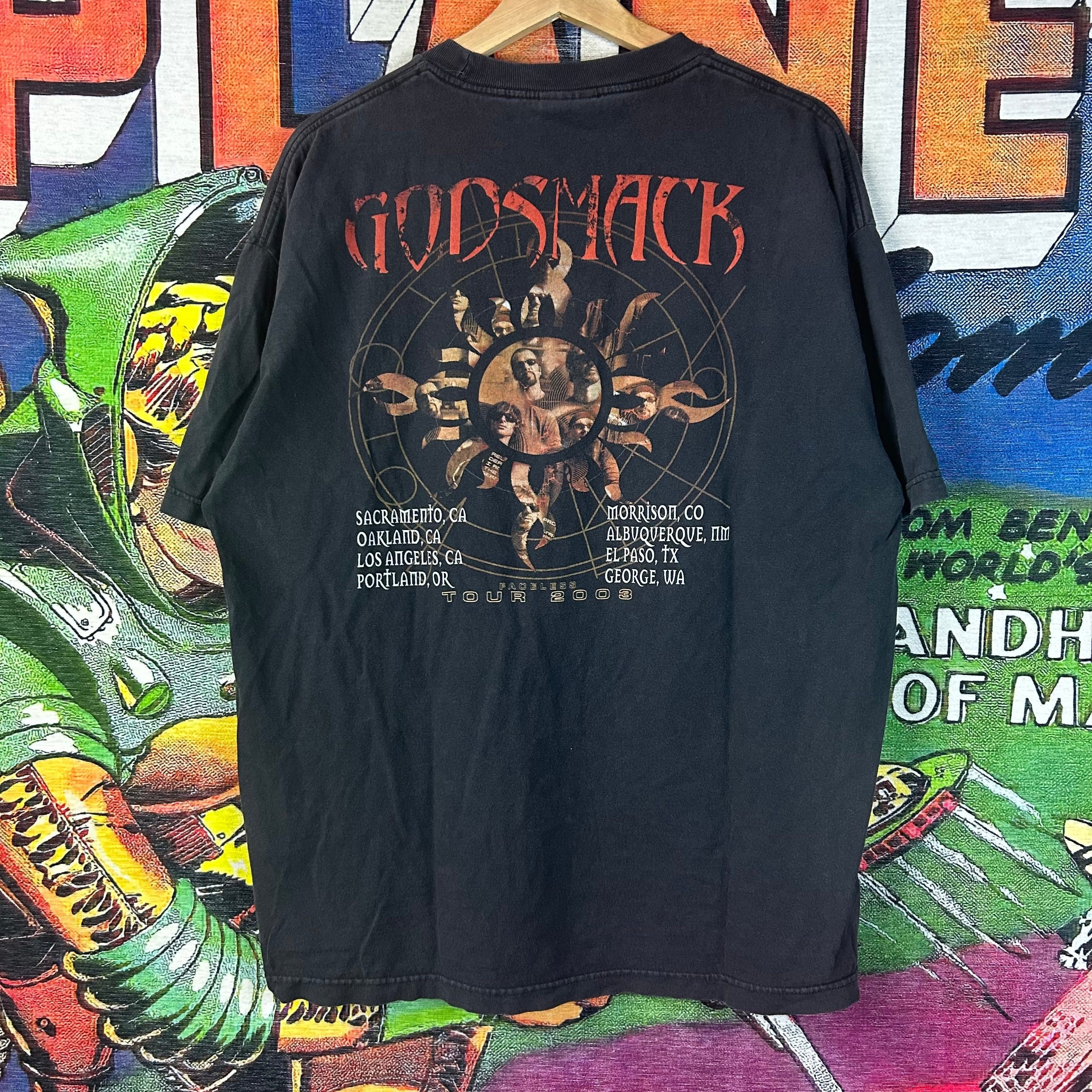 Band Tees Y2K Godsmack Band Tee Size XL Size US XL / EU 56 / 4 - 2 Thumbnail