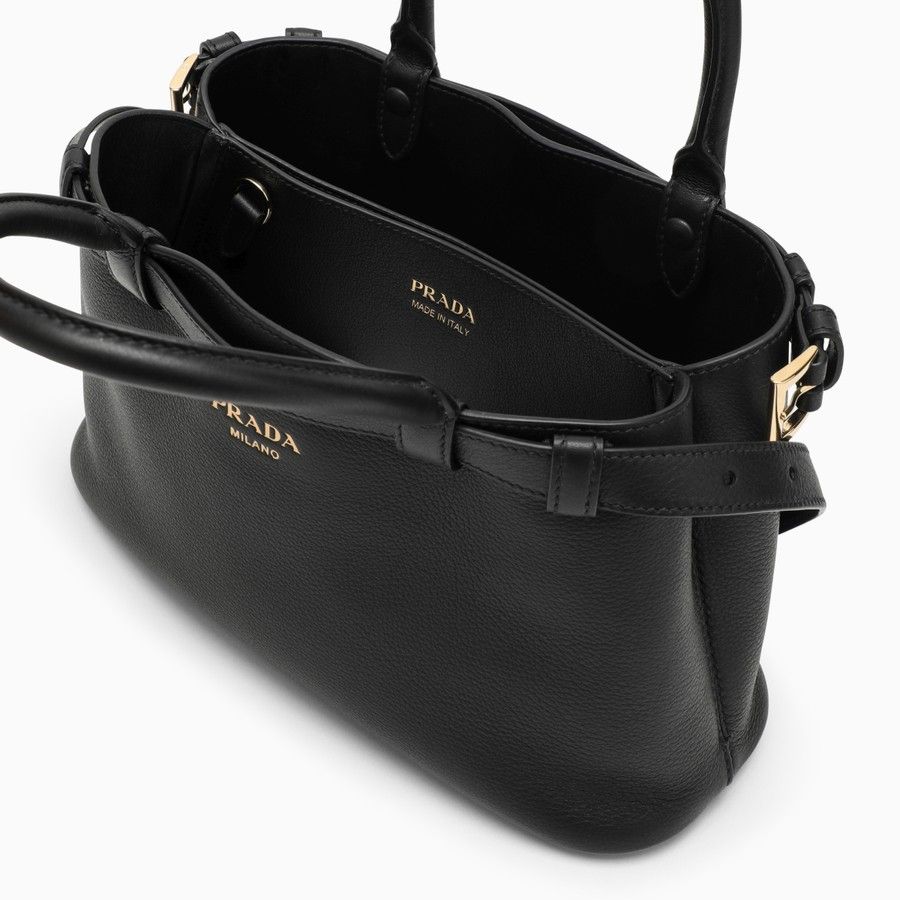 Prada o1d2blof0924 Size : OS / Leather Buckle Bag In Black Size ONE SIZE - 4 Thumbnail