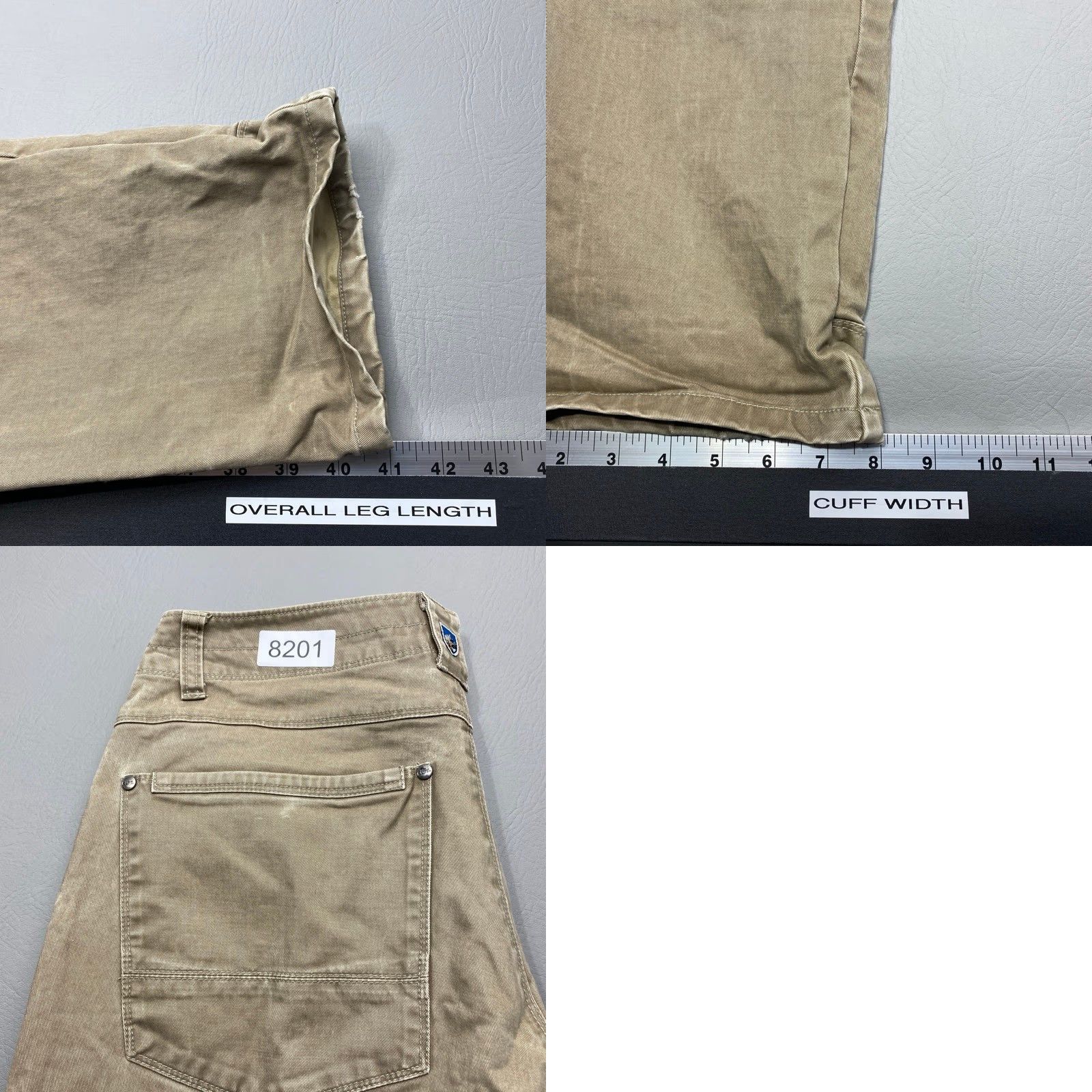 Doublet VINTAGE Kuhl Rydr Patina Dye Canvas Double Knee Pants Mens 32x32 Outdoor Work Shirt Size US 32 / EU 48 - 10 Thumbnail