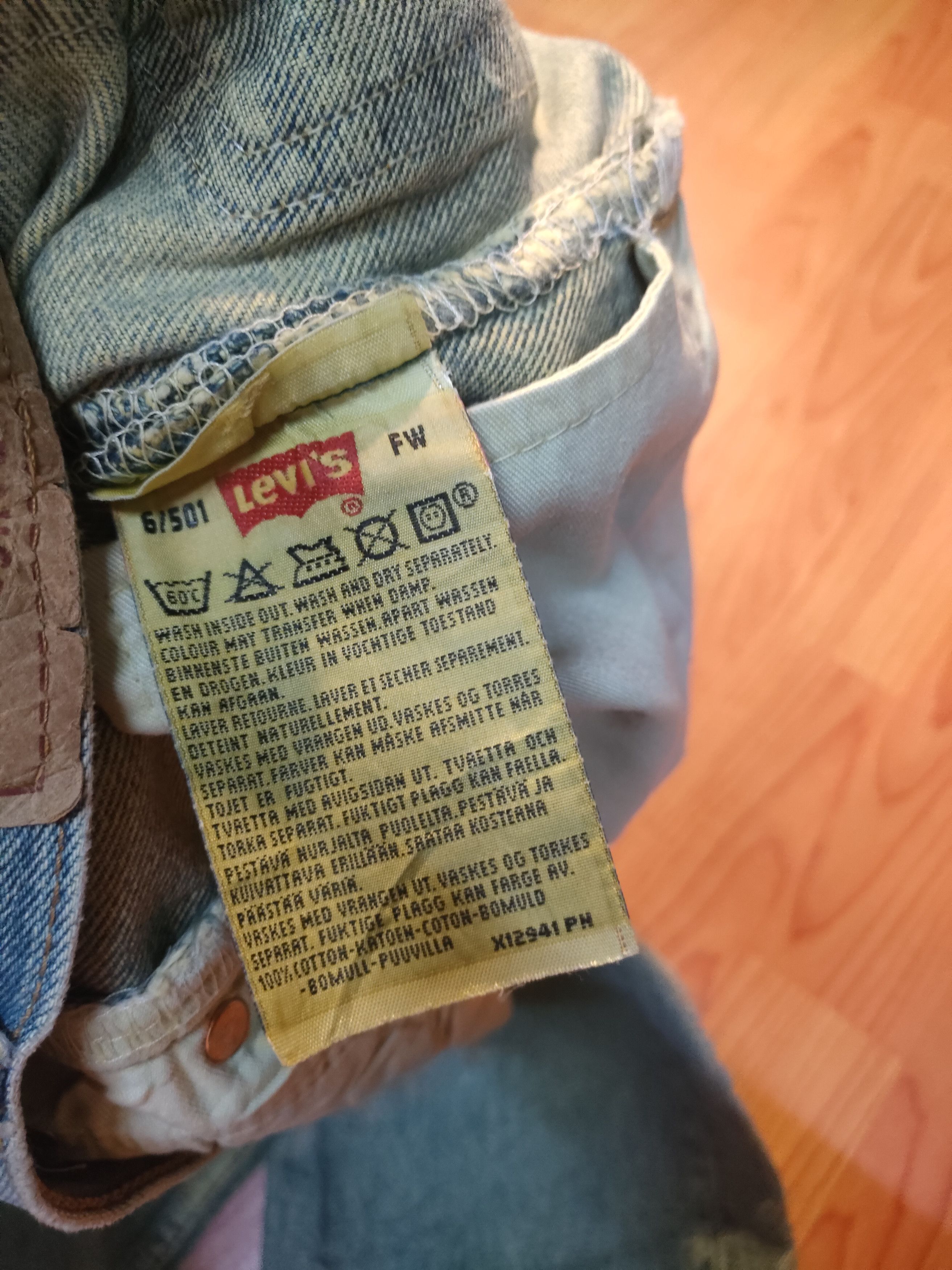 Levi's Distressed Vintage Levi's UK Jeans Size US 30 / EU 46 - 7 Thumbnail