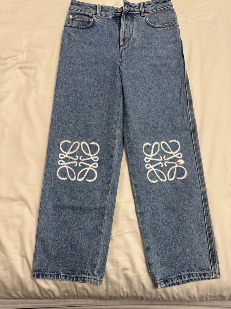 Loewe Loewe Classic logo jeans nine inch pants Size 42" / US 20 - 2 Thumbnail