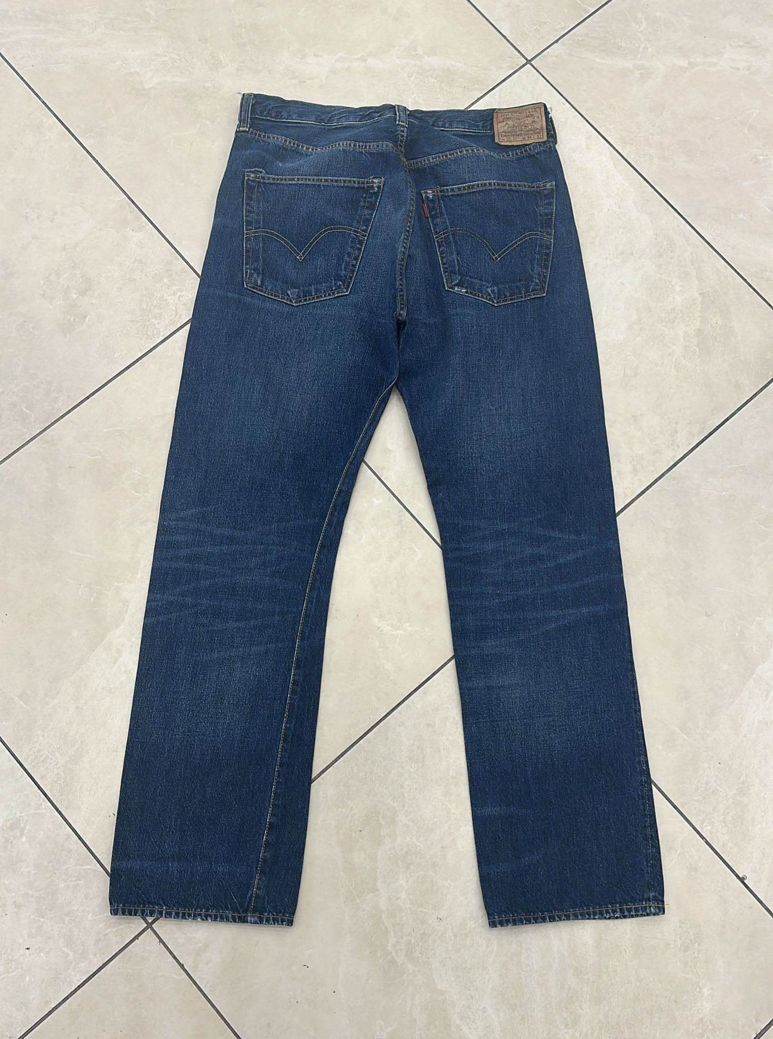 Levi's Vintage Clothing LVC Levi's Vintage Clothing 1947 501XX Selvedge Jean Size US 34 / EU 50 - 2 Thumbnail