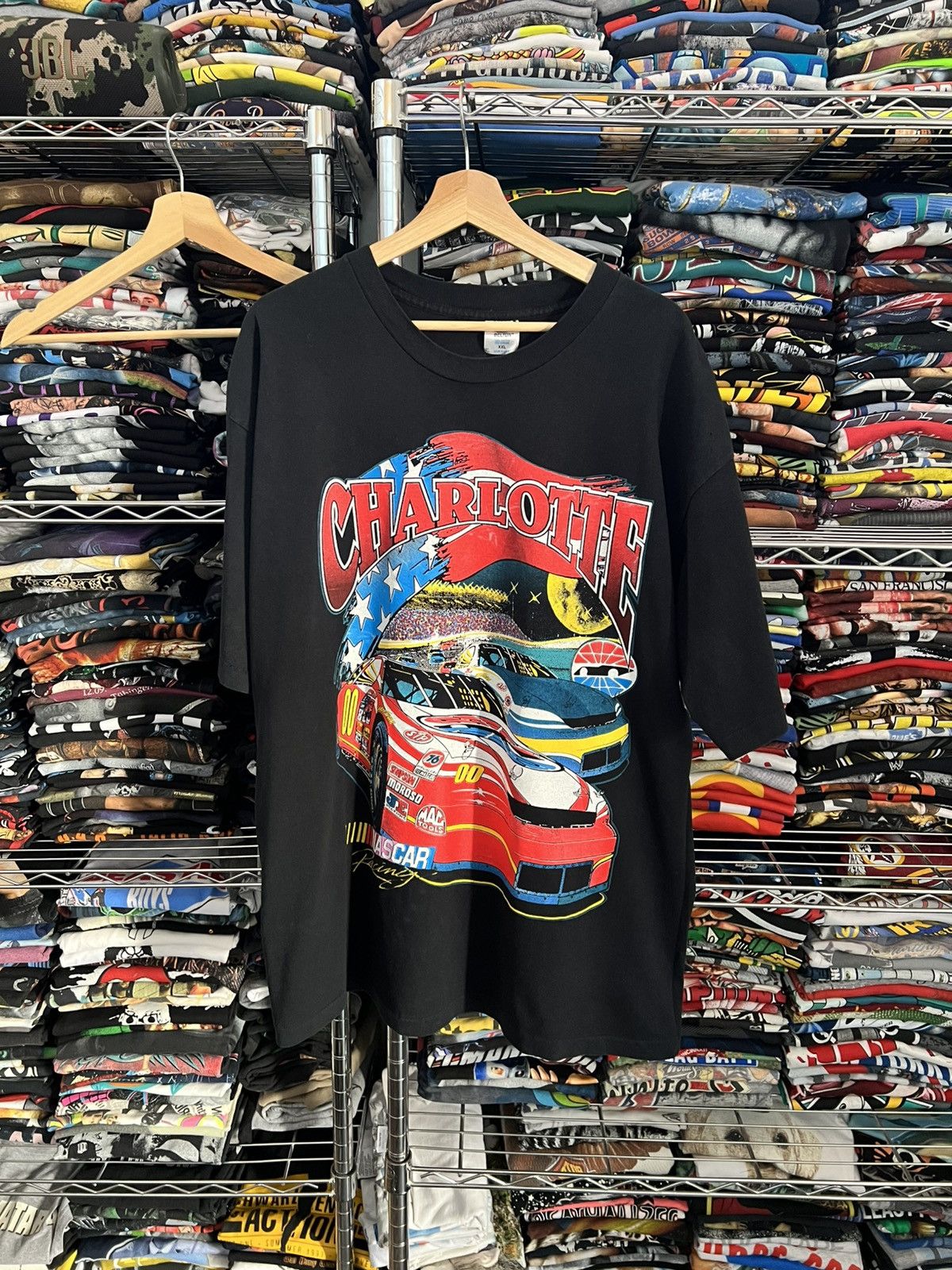 90s Nascar Charlotte Country Racing Single Stitch Tee