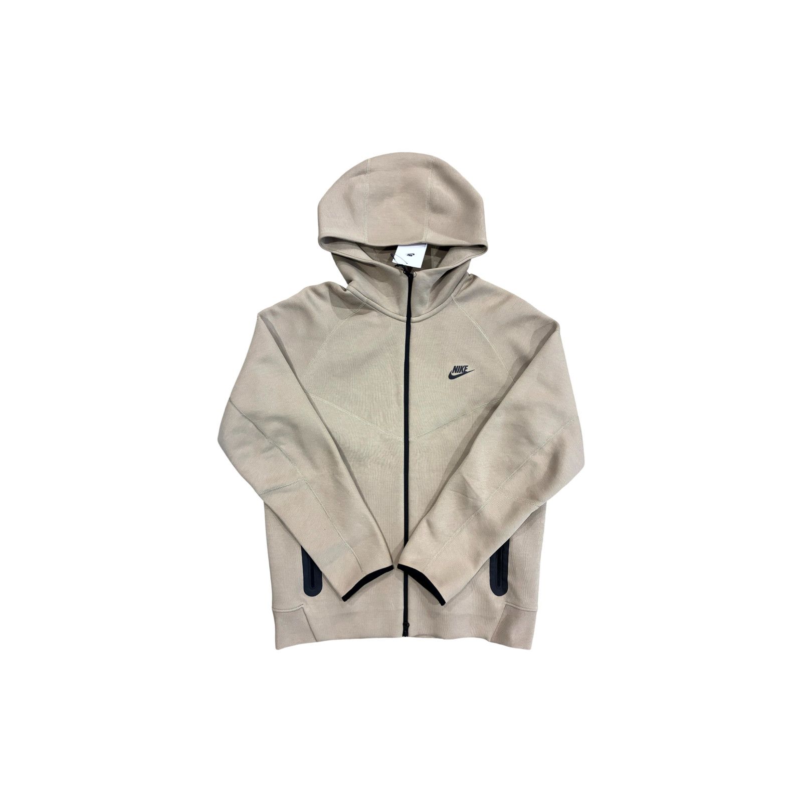 Nike Nike Tech Zip Up Tan Jacket Size US L / EU 52-54 / 3 - 1 Thumbnail