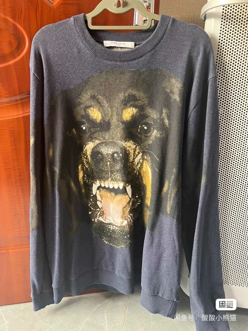Givenchy Givenchy Classic dog head hoodie size L Size US L / EU 52-54 / 3 - 1 Thumbnail