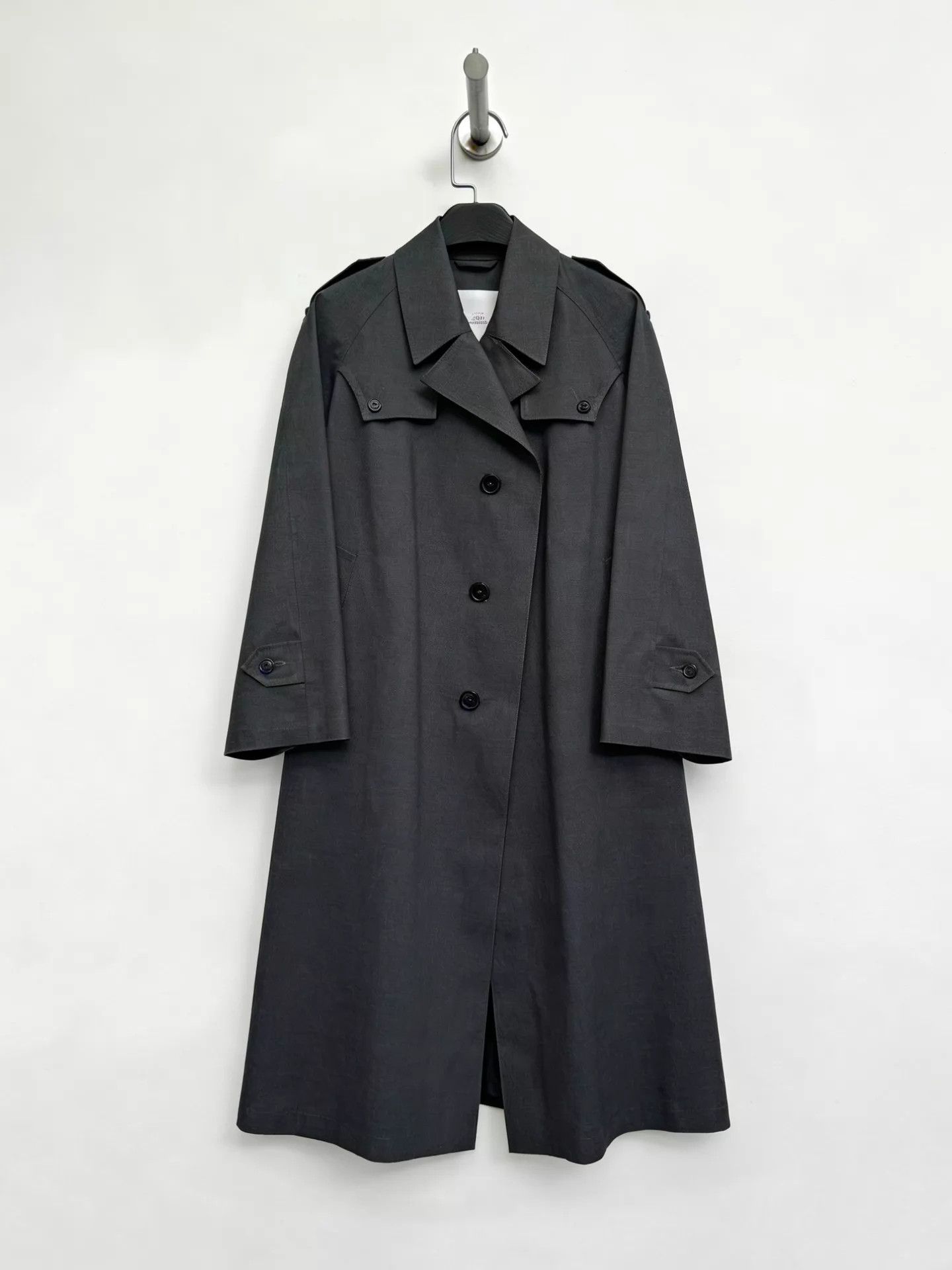 Maison Margiela Maison Margiela x Mackintosh 19AW Gray Trench Coat 36 Size XS / US 0-2 / IT 36-38 - 1 Thumbnail